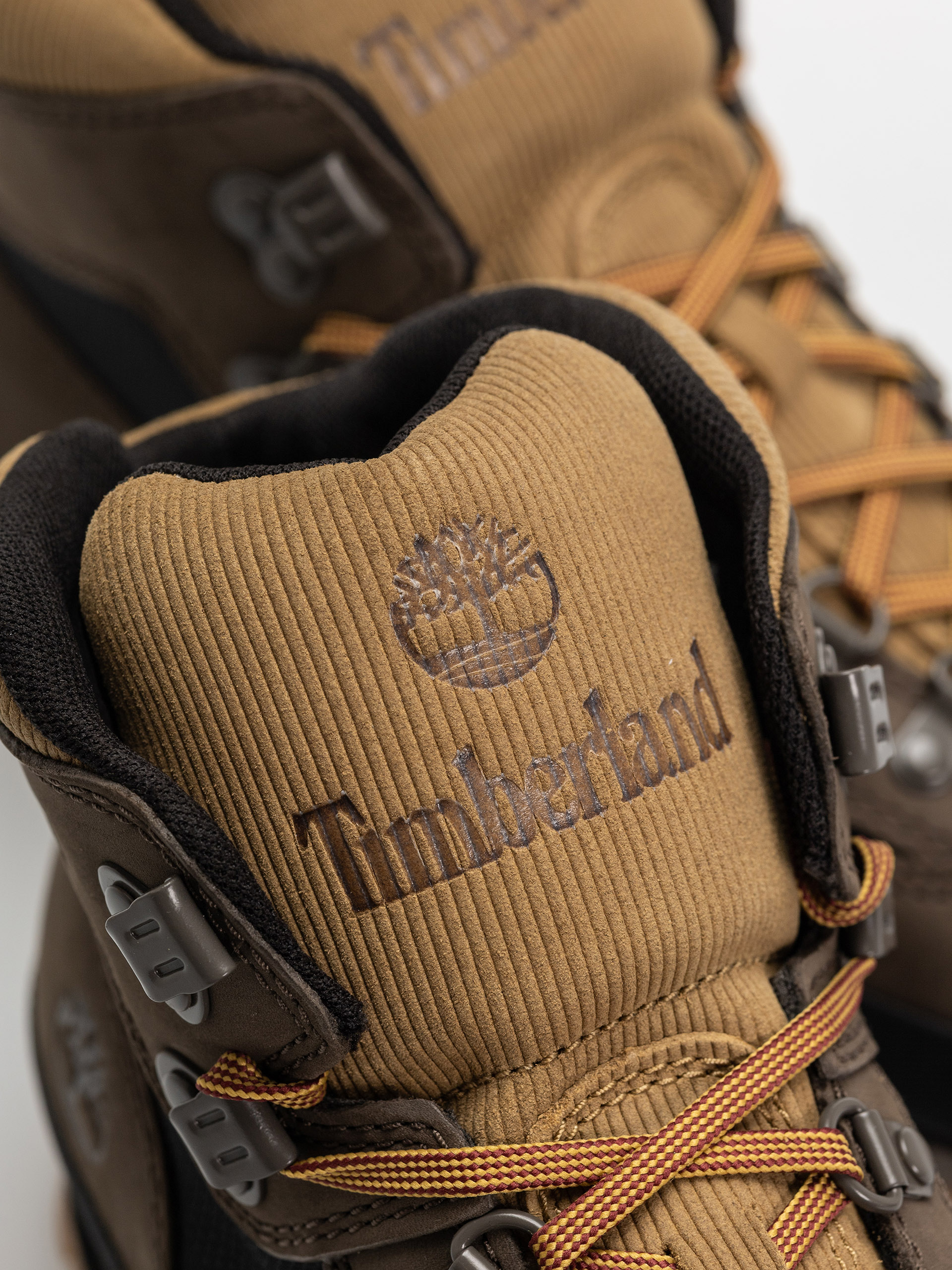 Zimné topánky Timberland Euro Hiker (dark brown nubuck w black)