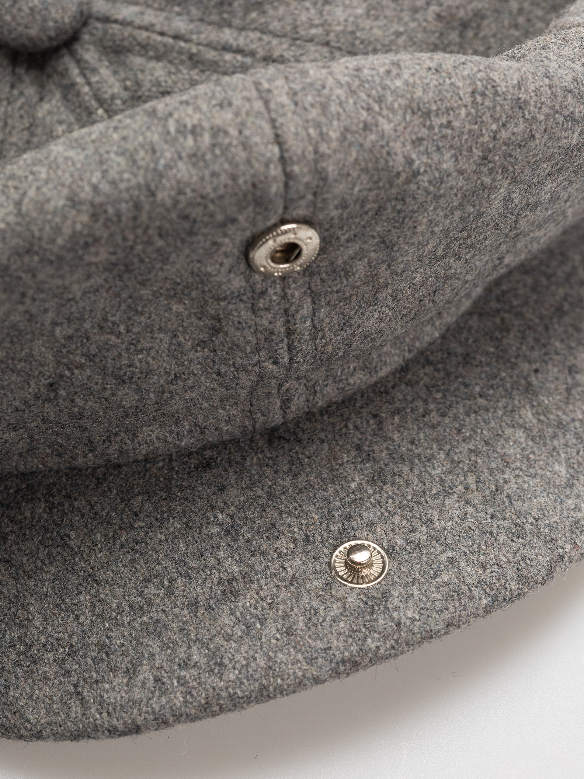 Klobúk so šiltom Brixton Brood Flannel Snap Cap (dark heather grey/washed navy)