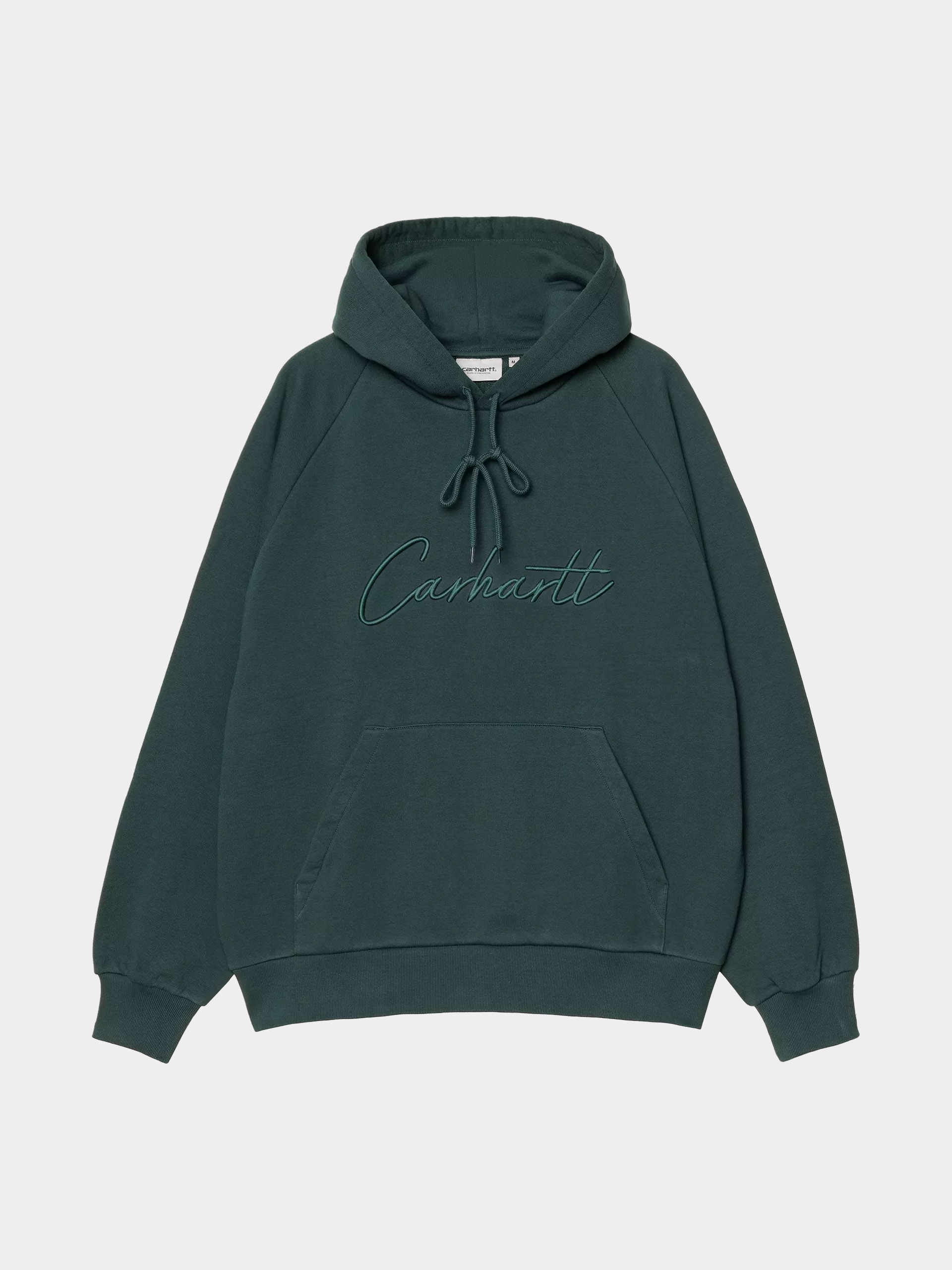 Mikina s kapucňou Carhartt WIP Ray HD (dark fir)