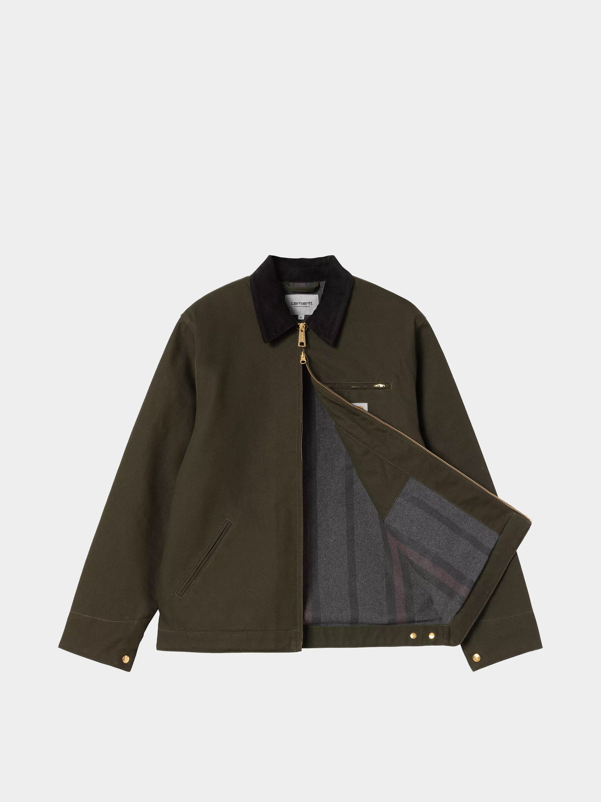 Bunda Carhartt WIP Detroit (olive/black/rigid)