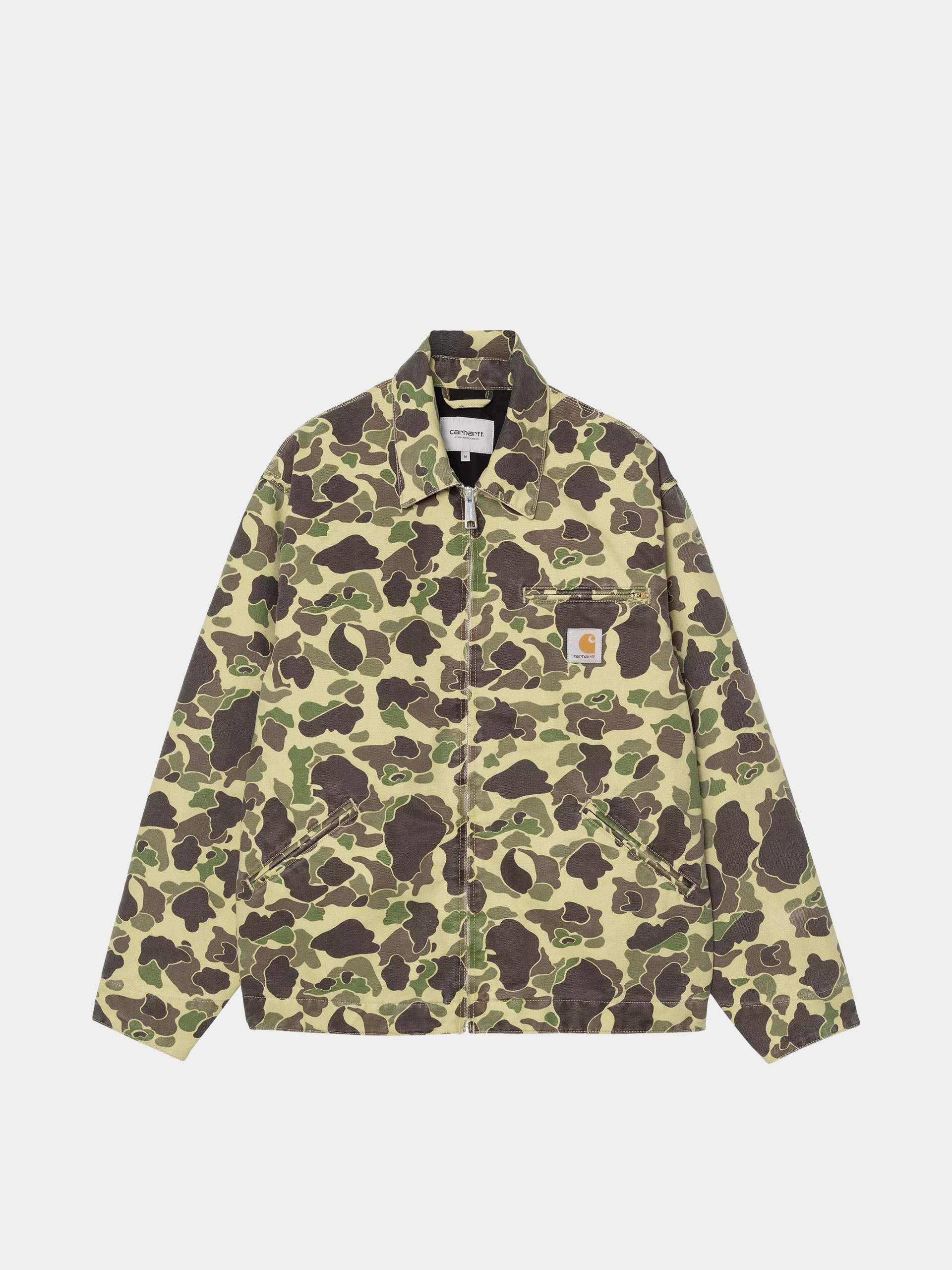 Bunda Carhartt WIP Duck Detroit (camo duck/green/stone washed)