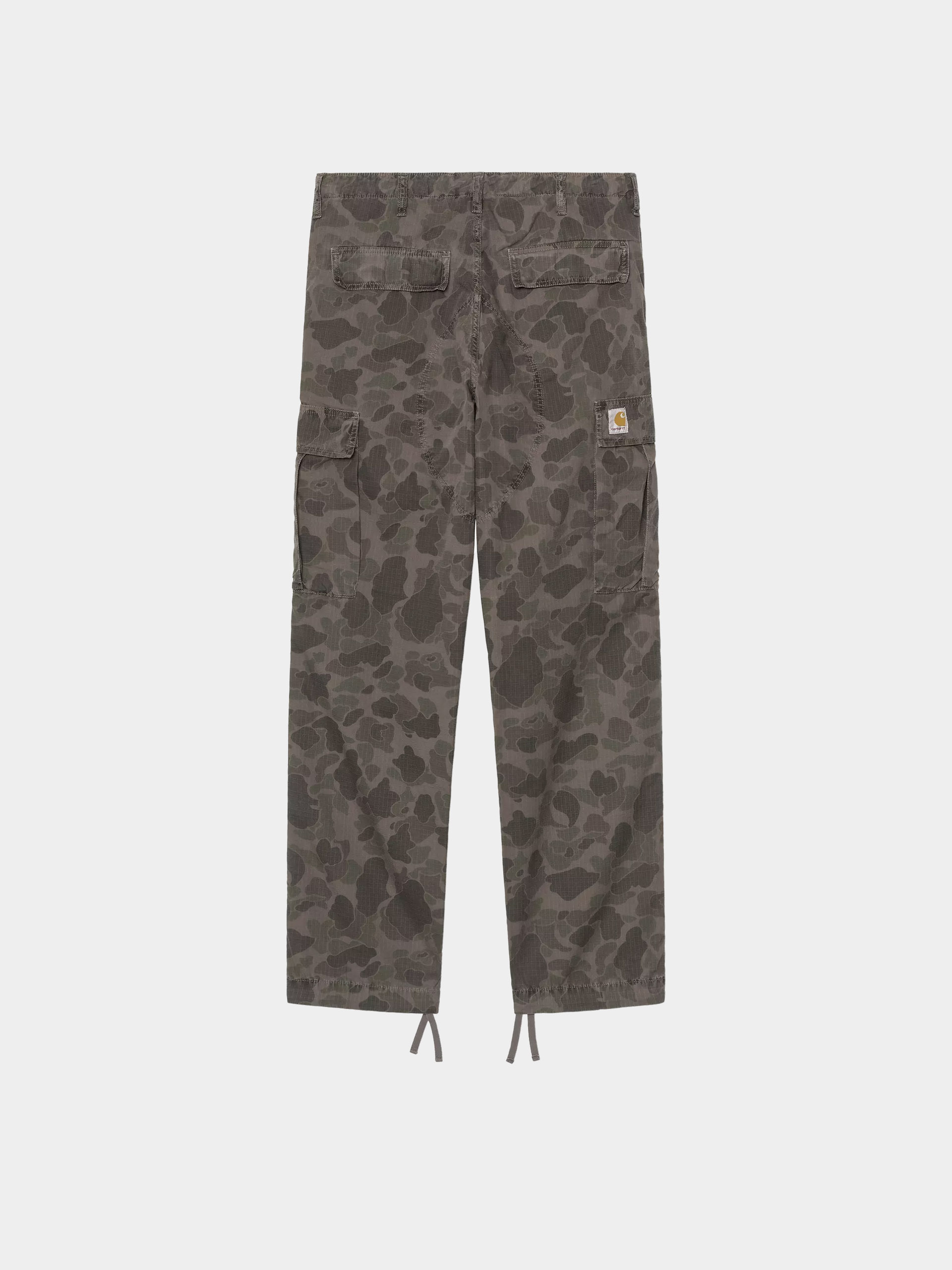 Nohavice Carhartt WIP Duck Cargo (camo duck/green/porphyry/garment dyed)