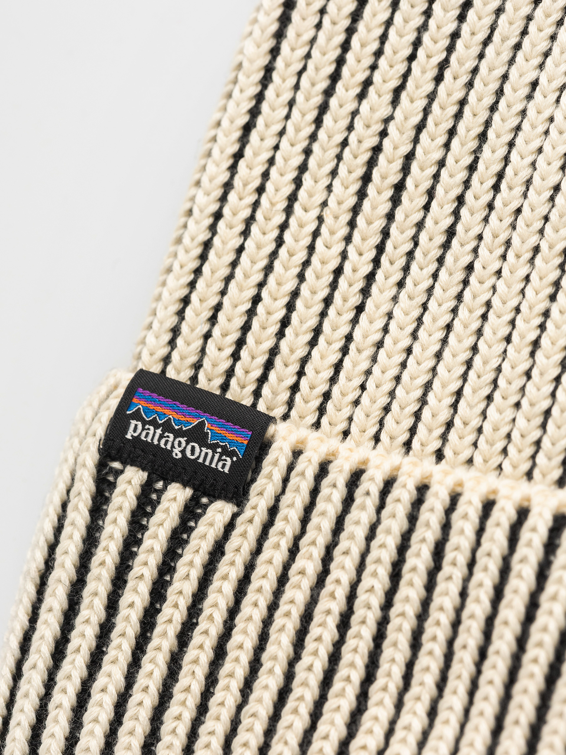 Čiapka Patagonia Fishermans Rolled (contrast stripe black)