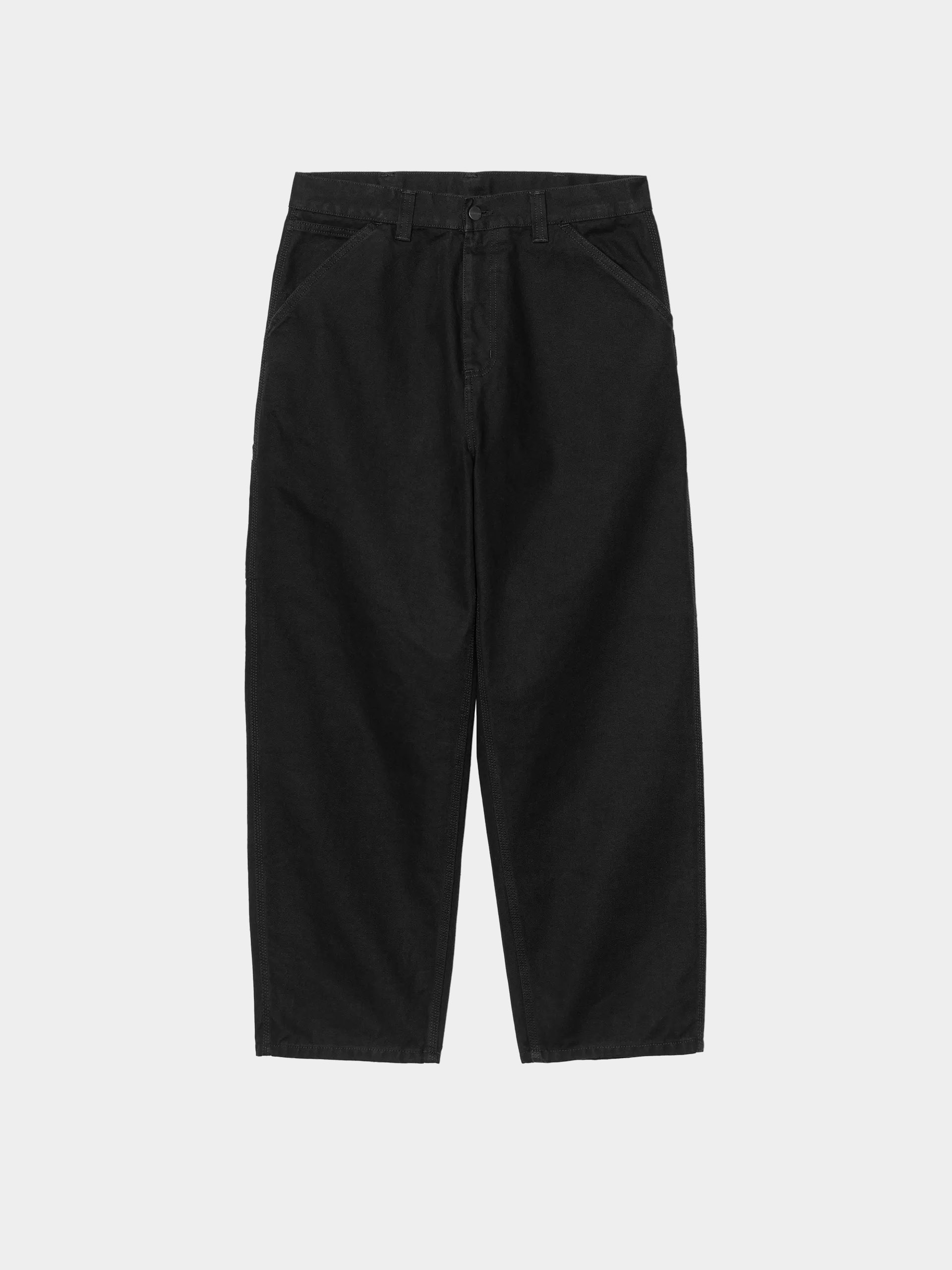Nohavice Carhartt WIP OG Single Knee (black/stone washed)