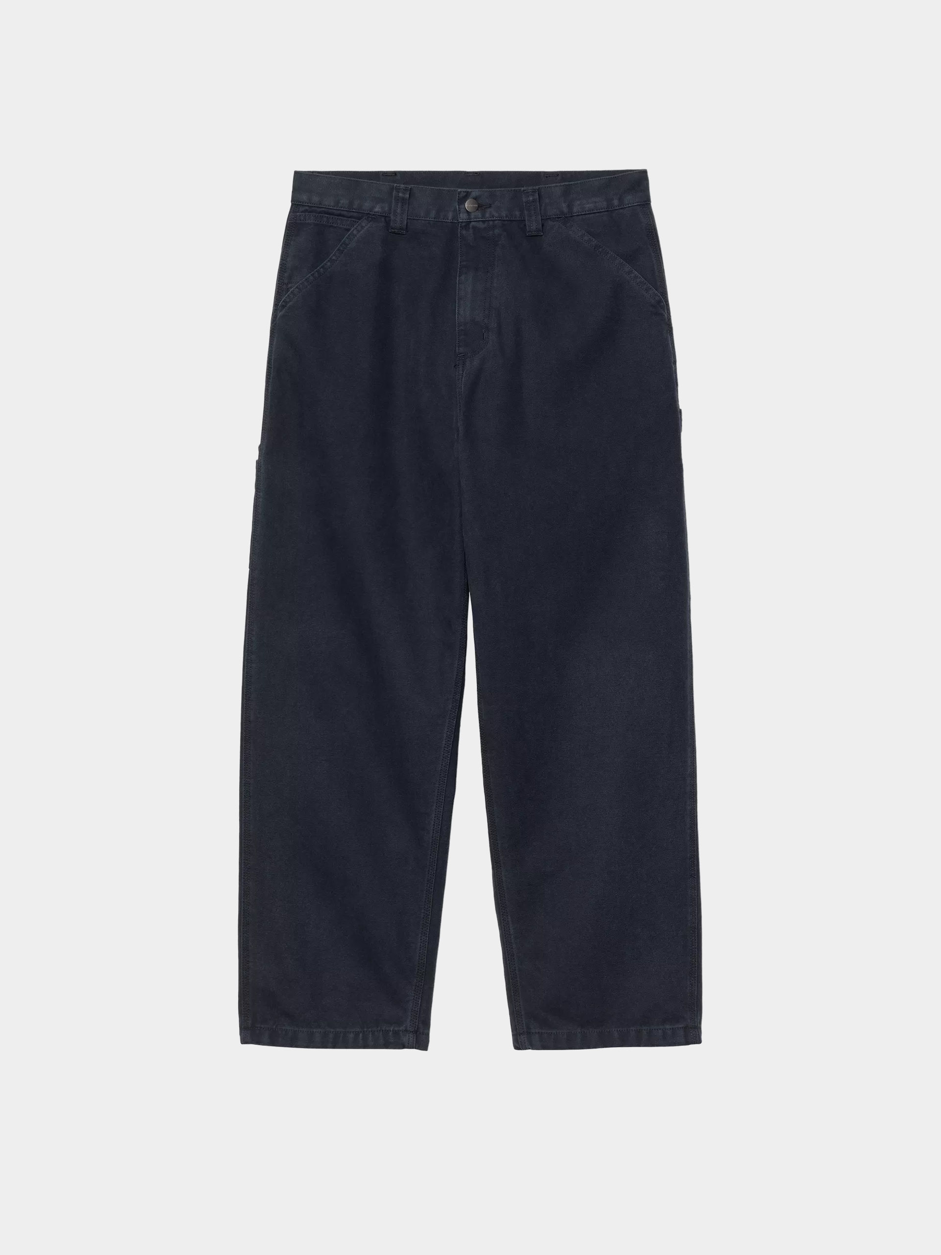 Nohavice Carhartt WIP OG Single Knee (deep night/stone washed)