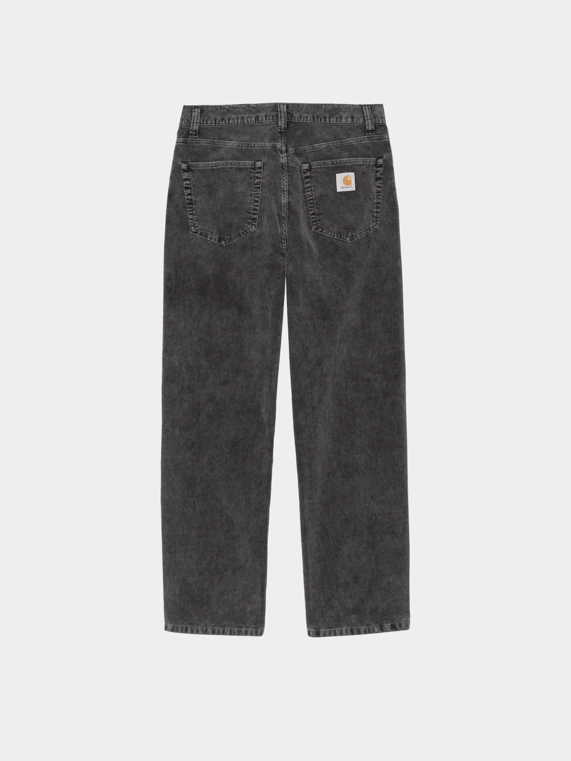 Nohavice Carhartt WIP Aaron (black/dusky washed)