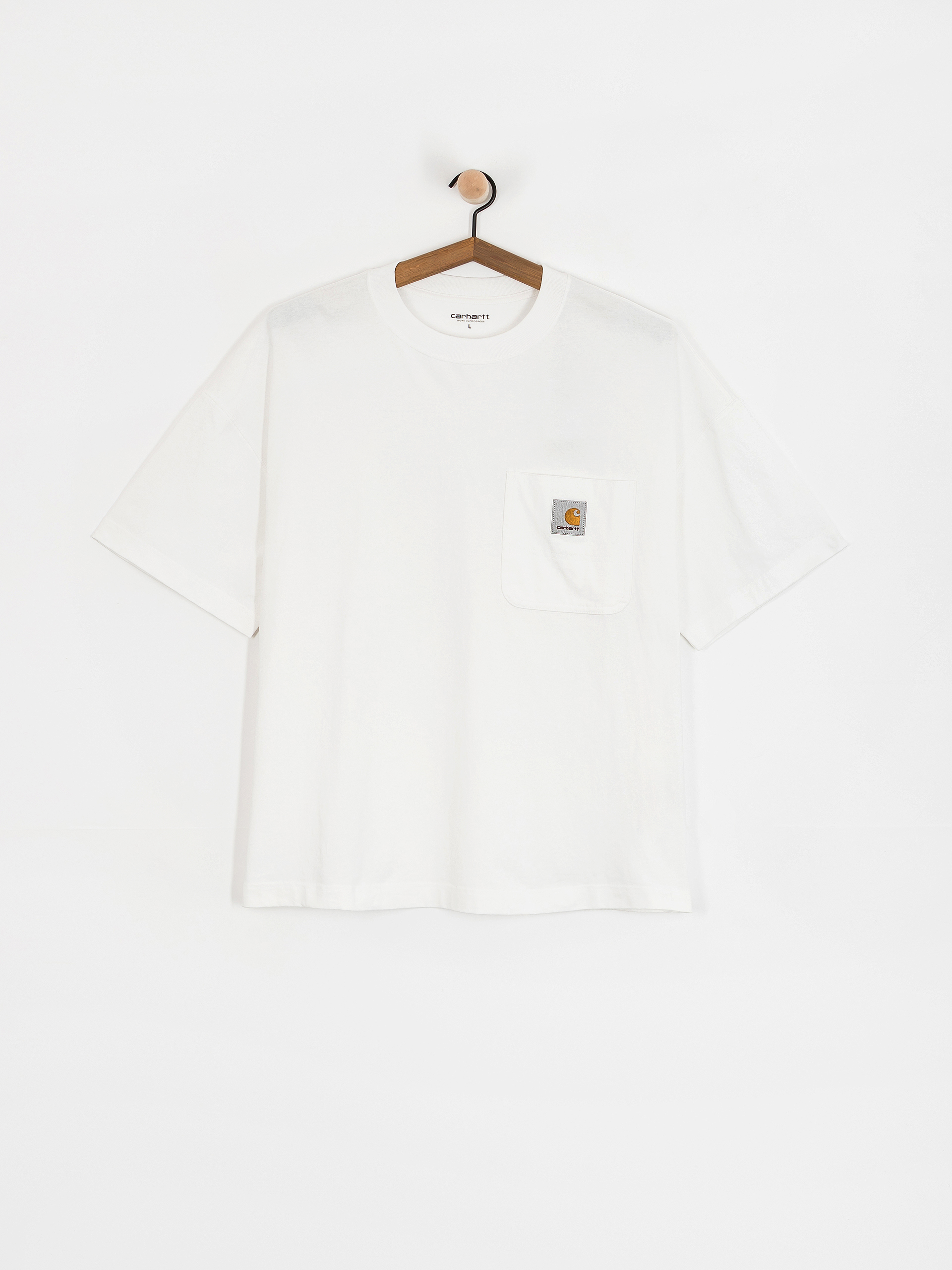 Tričko Carhartt WIP Work Pocket (white)