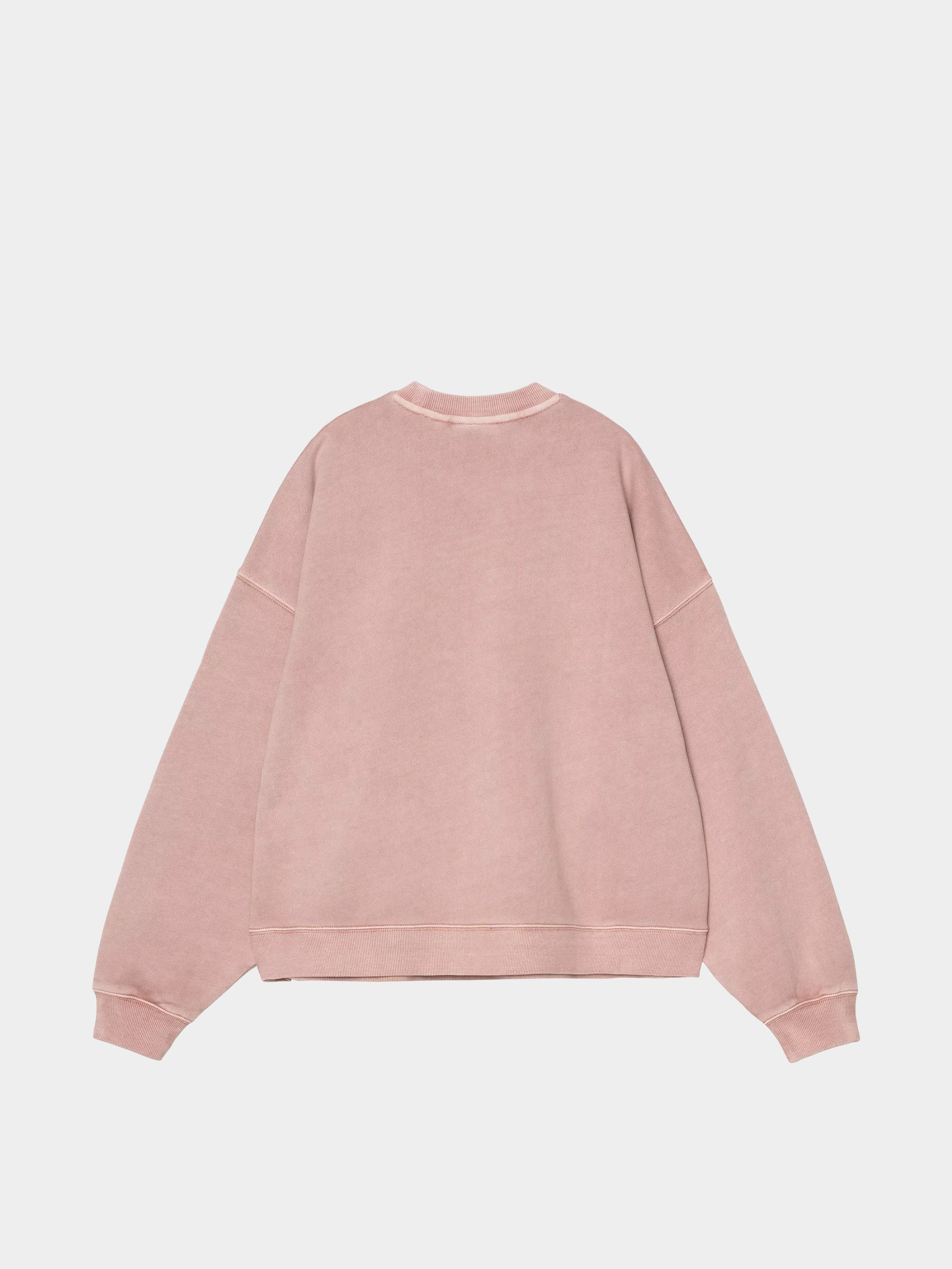 Mikina Carhartt WIP Benton Wmn (glassy pink/garment dyed)