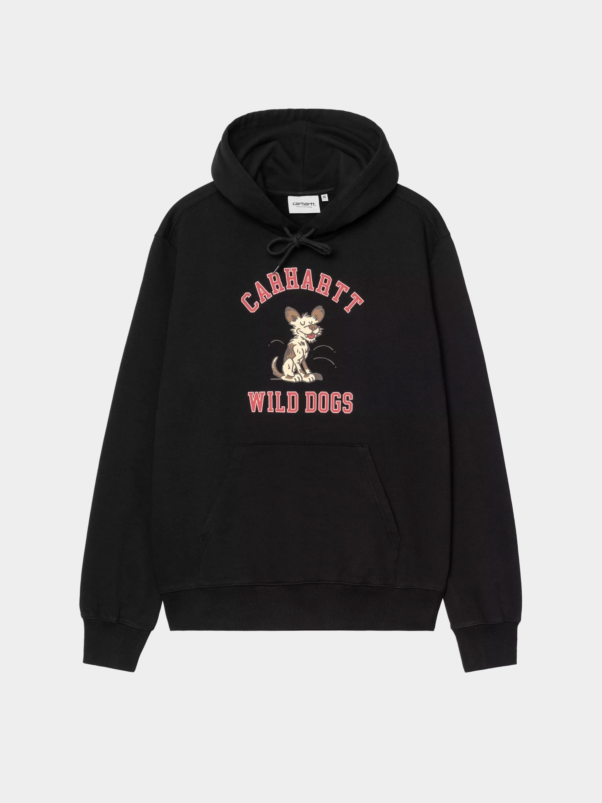 Mikina s kapucňou Carhartt WIP Wild Dog HD (black)