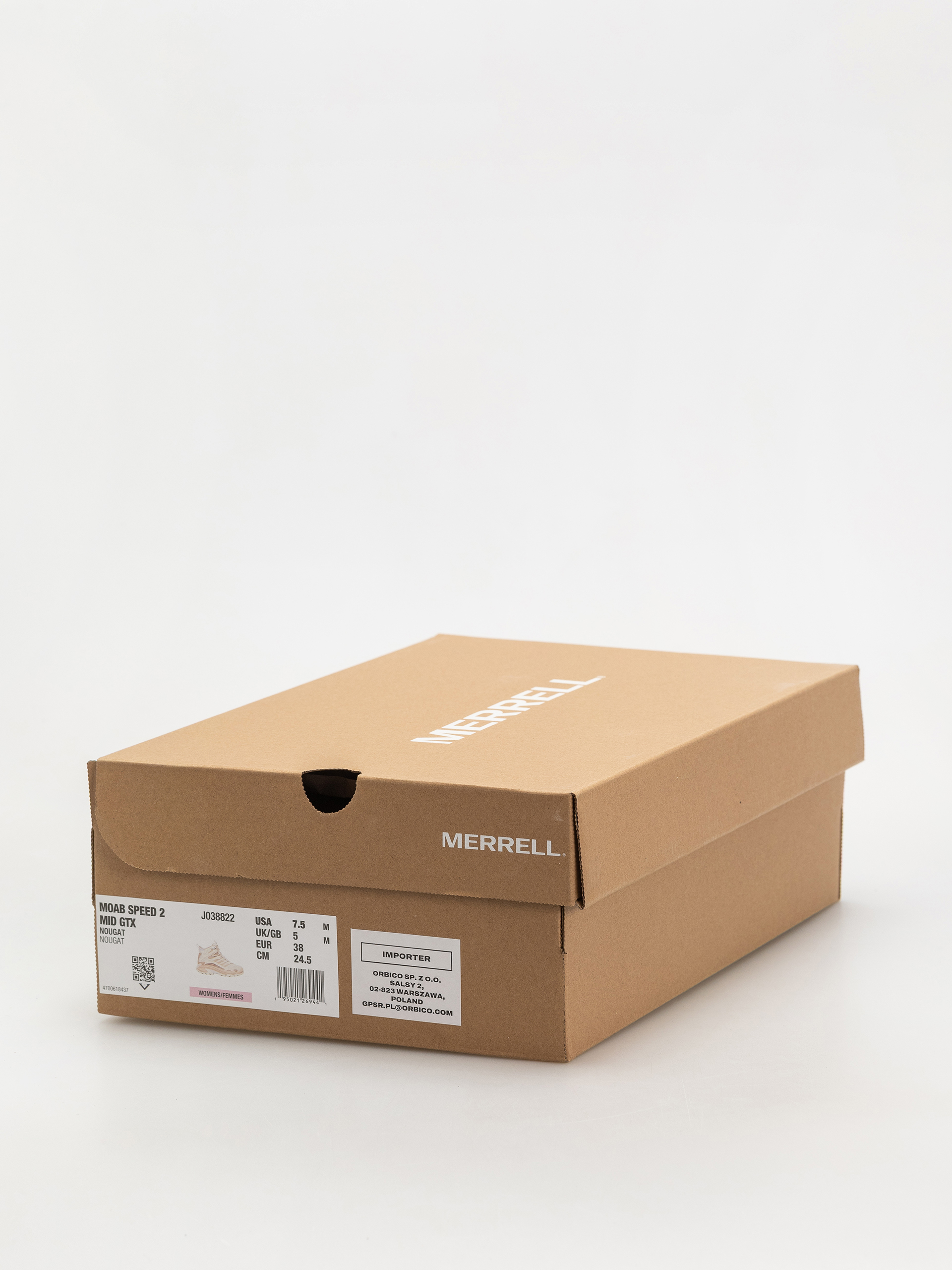 Topánky Merrell Moab Speed 2 Mid GTX Wmn (nougat)