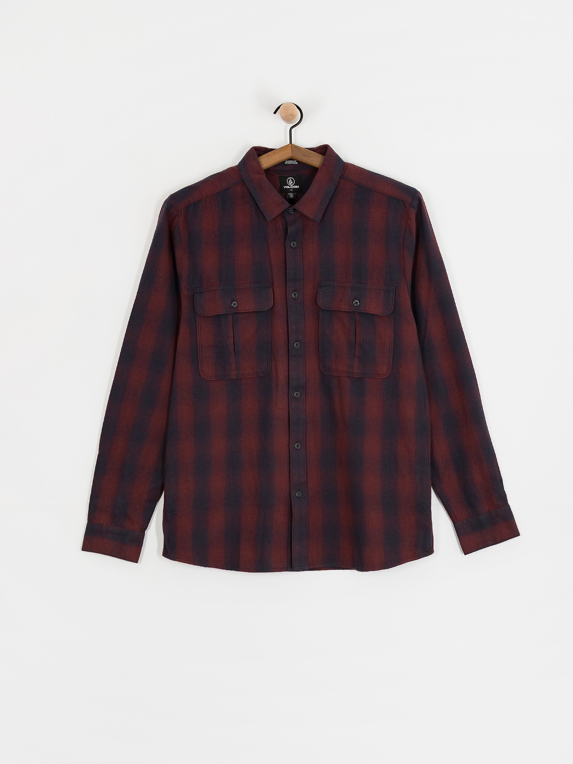 Košeľa Volcom Shadowstone Flannel (navy)