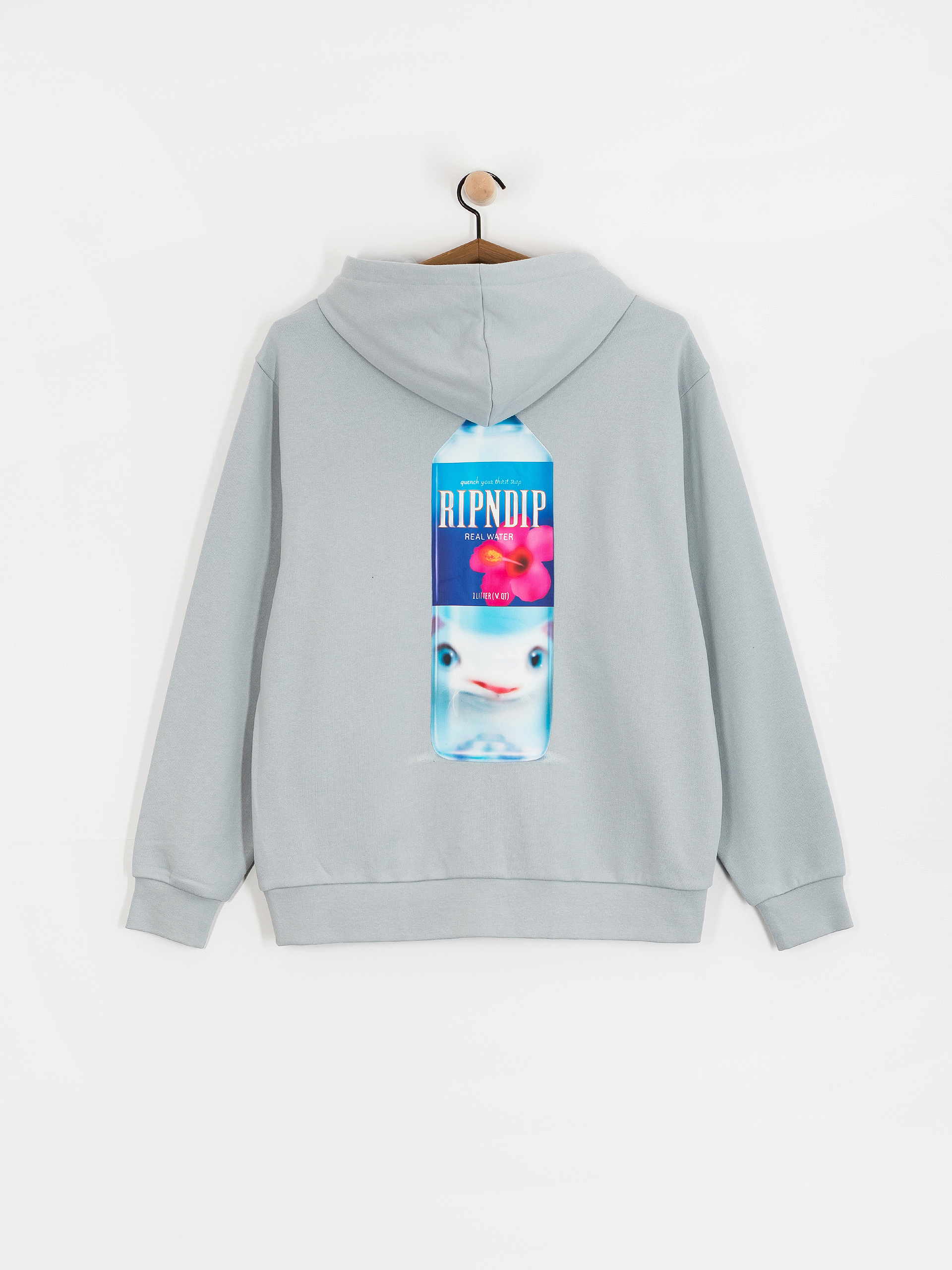 Mikina s kapucňou RipNDip Real Water HD (powder blue)