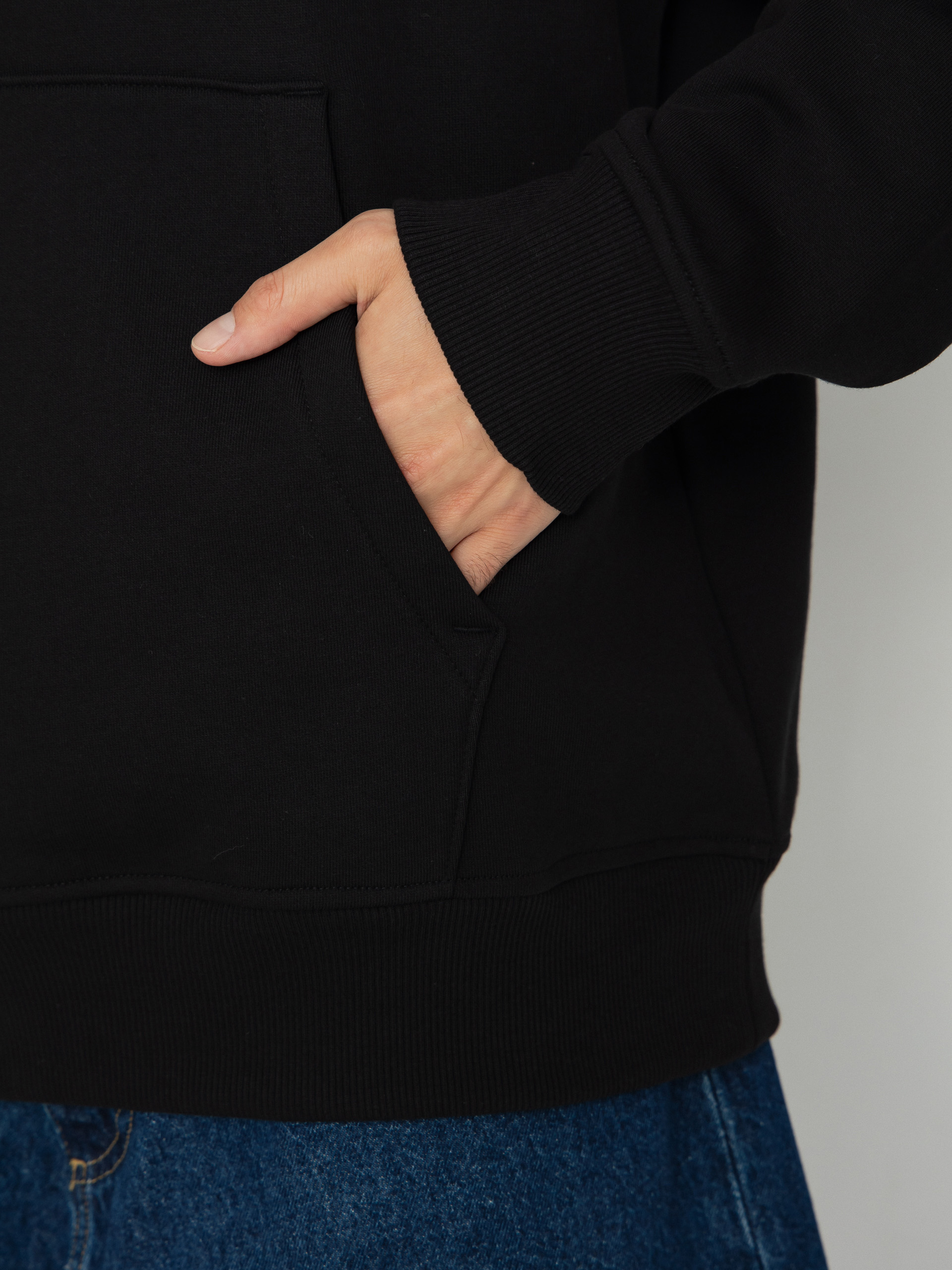 Mikina s kapucňou The North Face Icon Relaxed HD (tnf black)