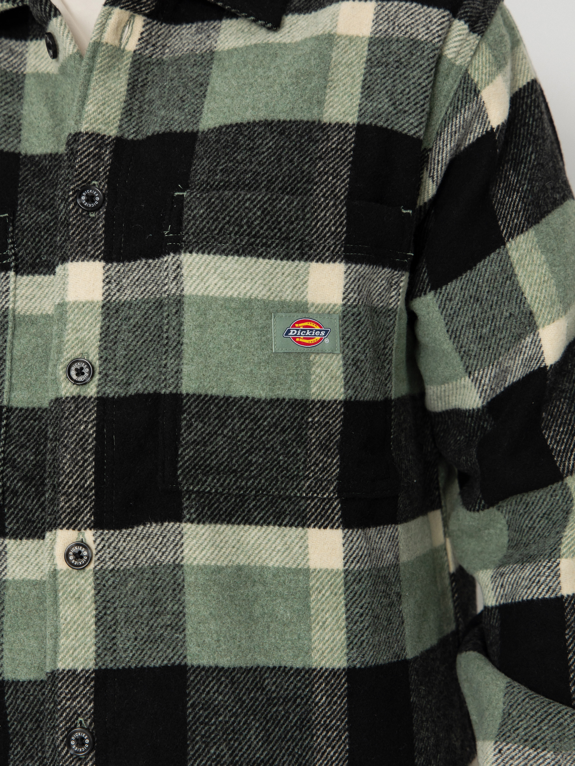Košeľa Dickies Plaid Coaling (sea spray)
