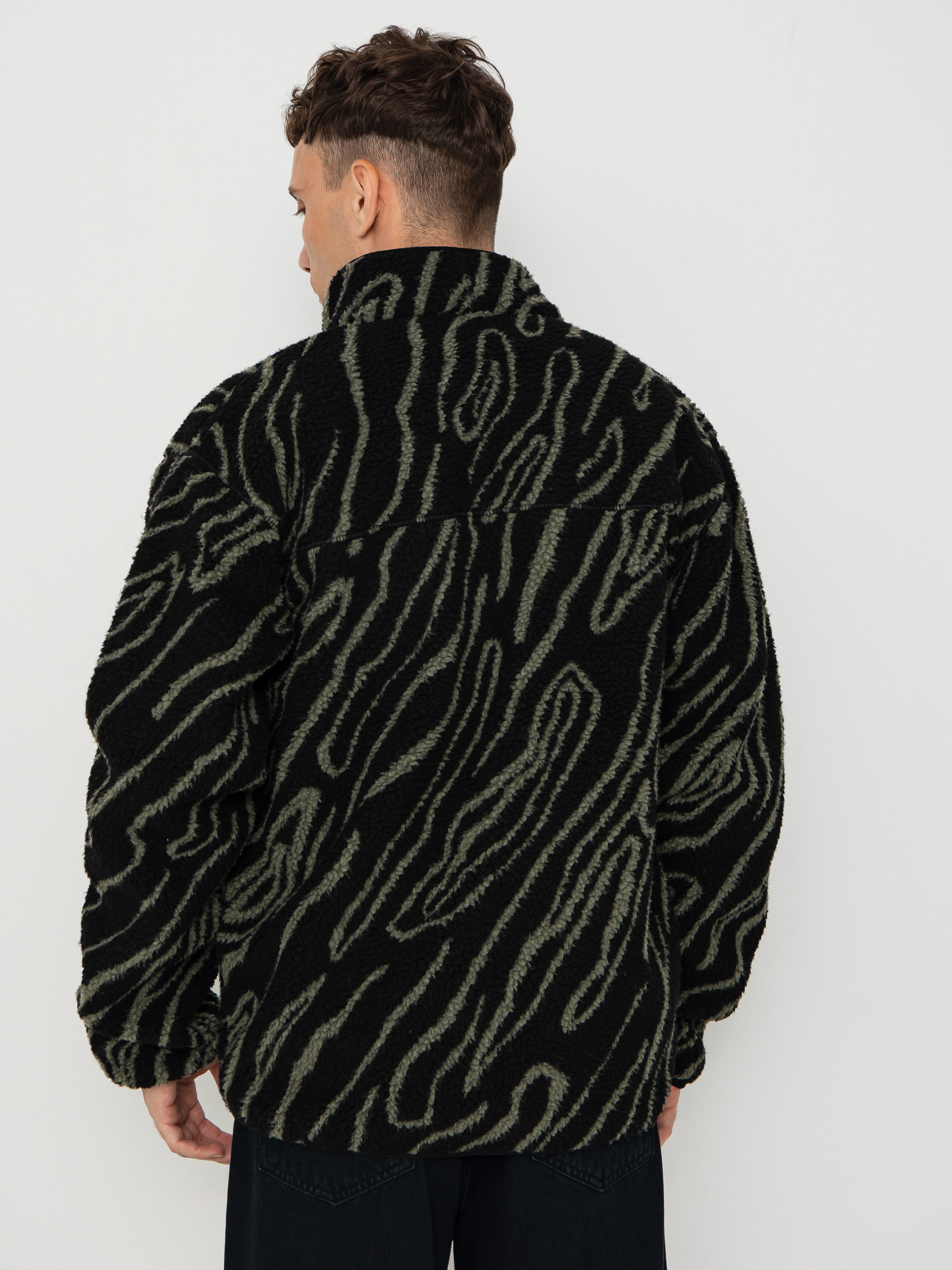 Pánsky Flísová mikina Dickies Mount Hope Printed (black)