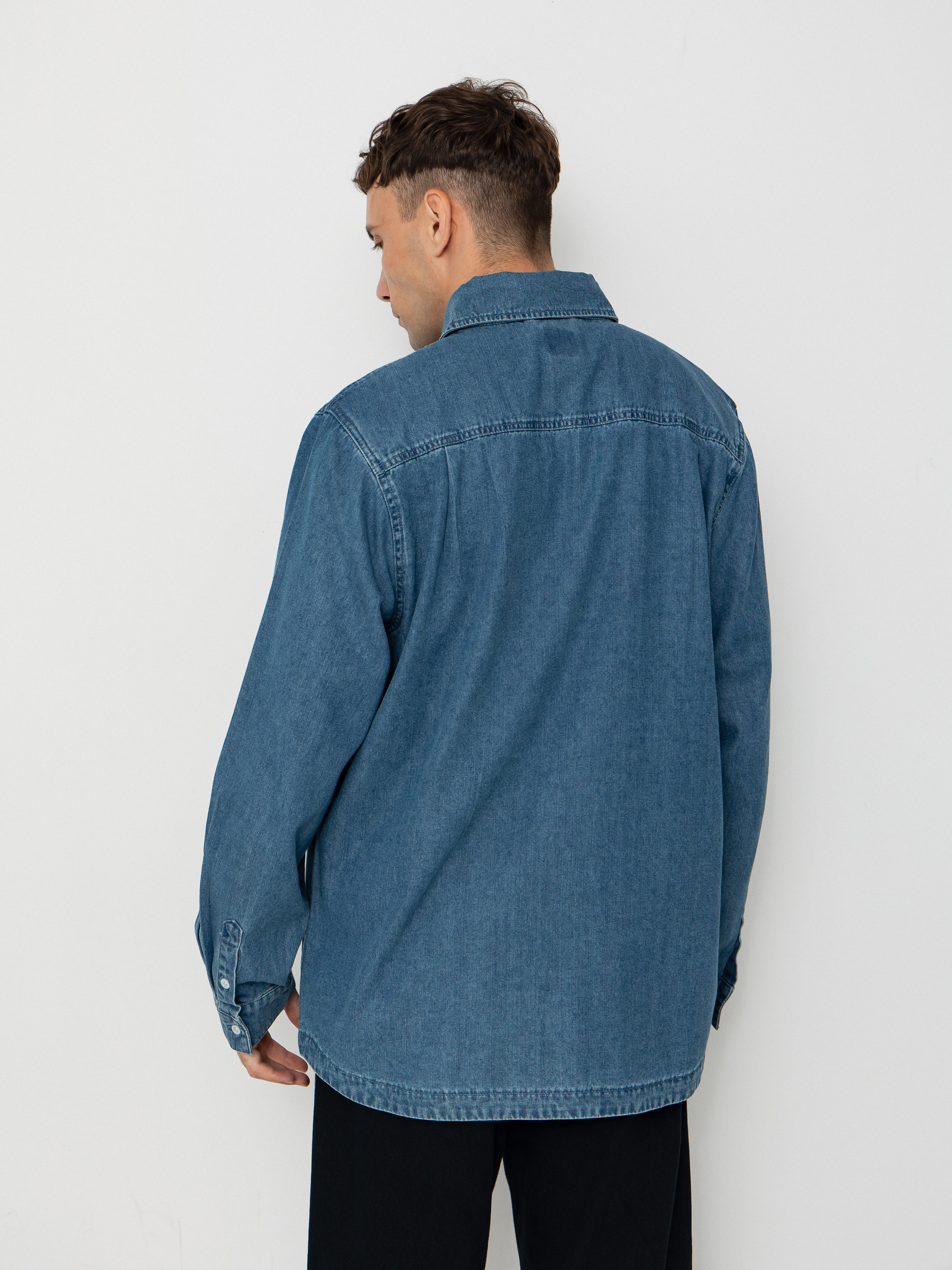 Košeľa Santa Cruz Global Oval Dot (classic blue)