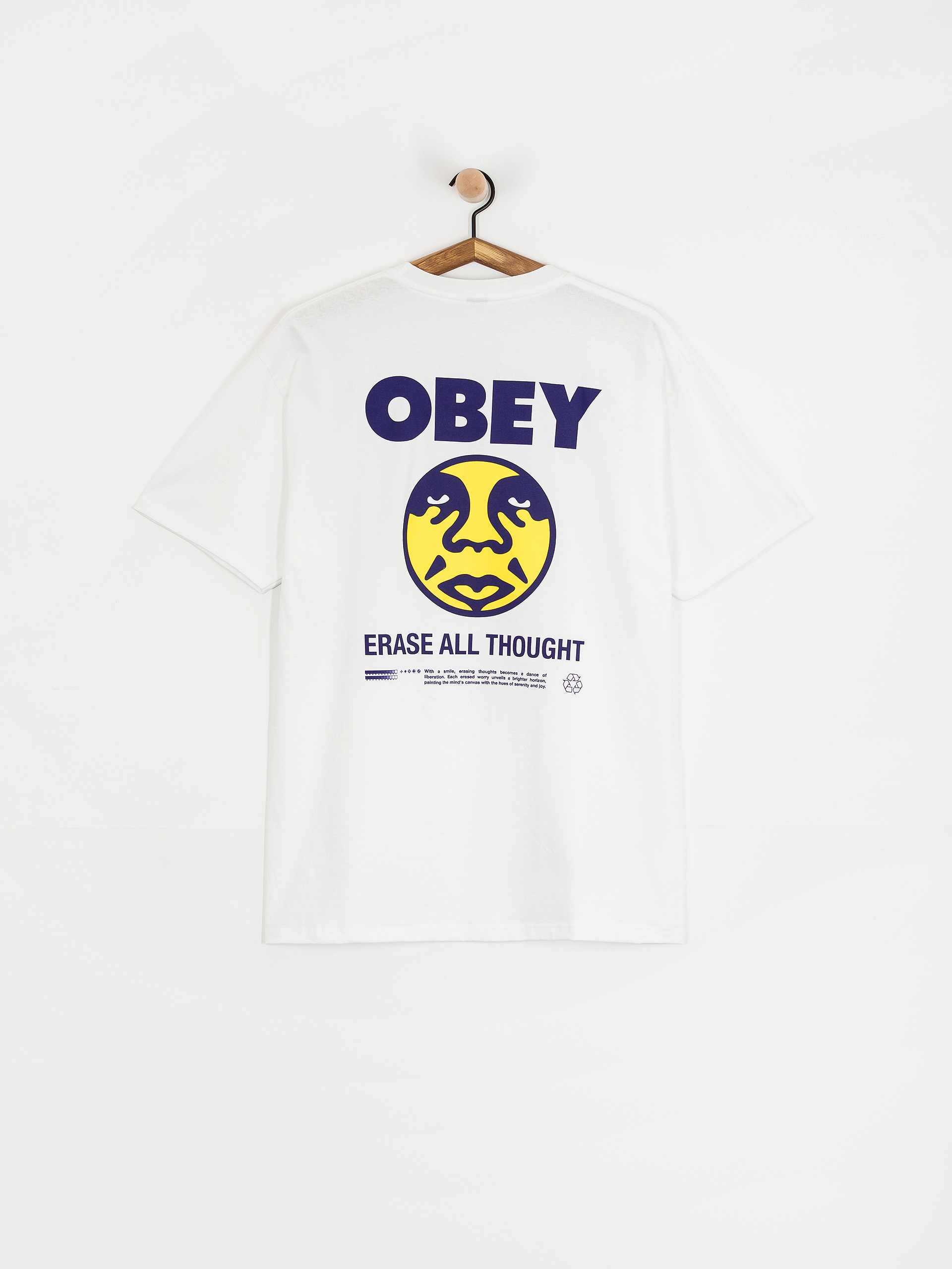 Triu010dko OBEY Obey Erase All Thought (white)