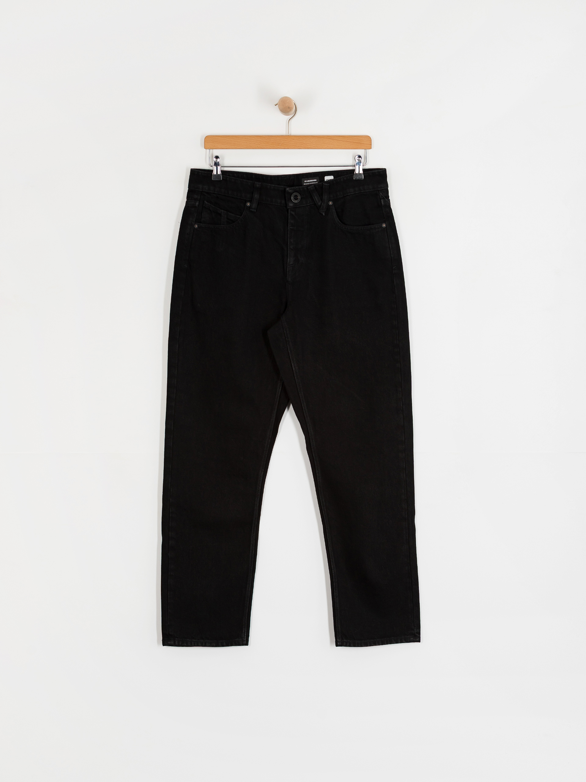 Nohavice Volcom Fivedown Denim (black)
