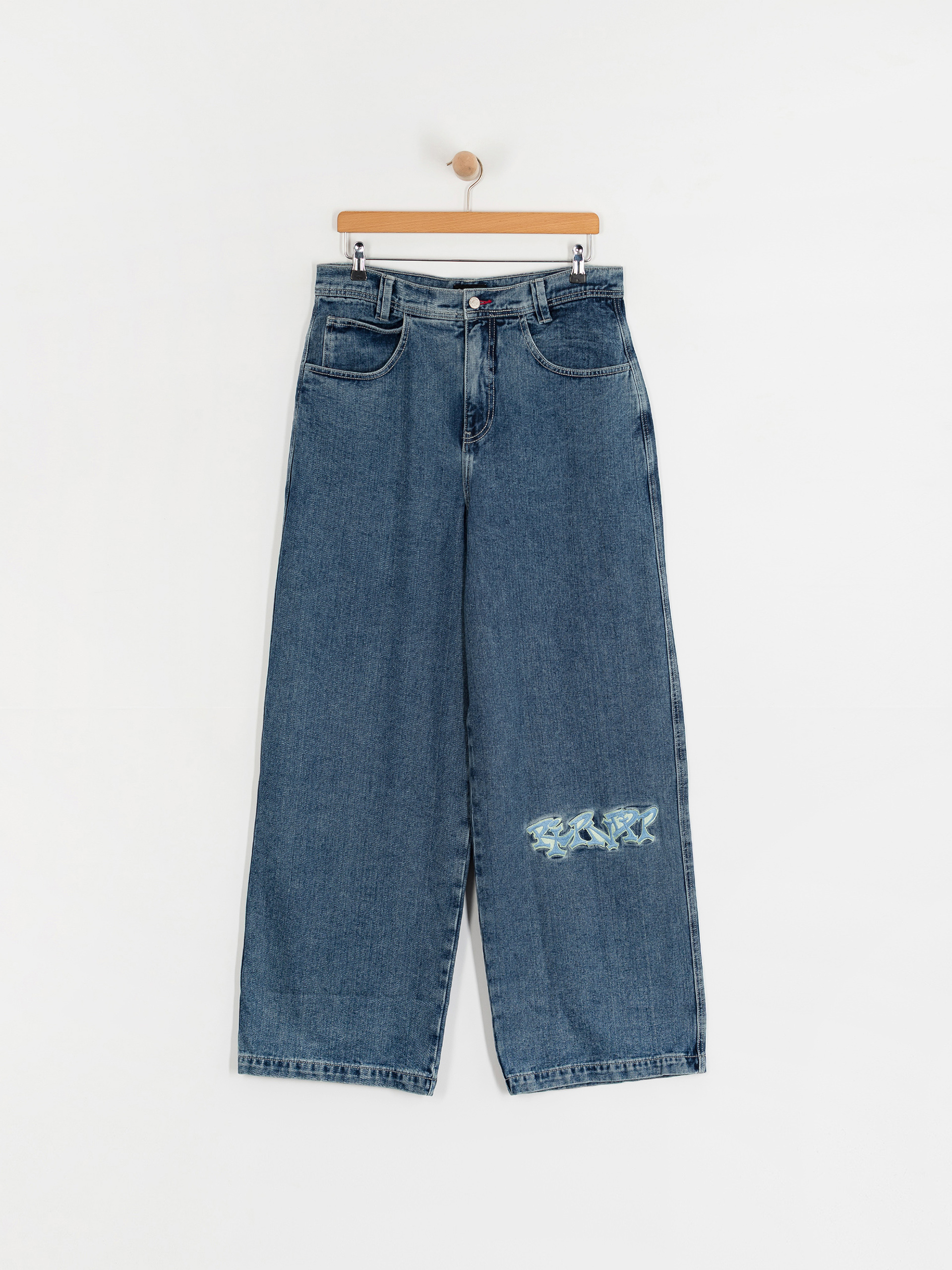 Nohavice RipNDip Ace Ultra Wide Leg (medium wash)