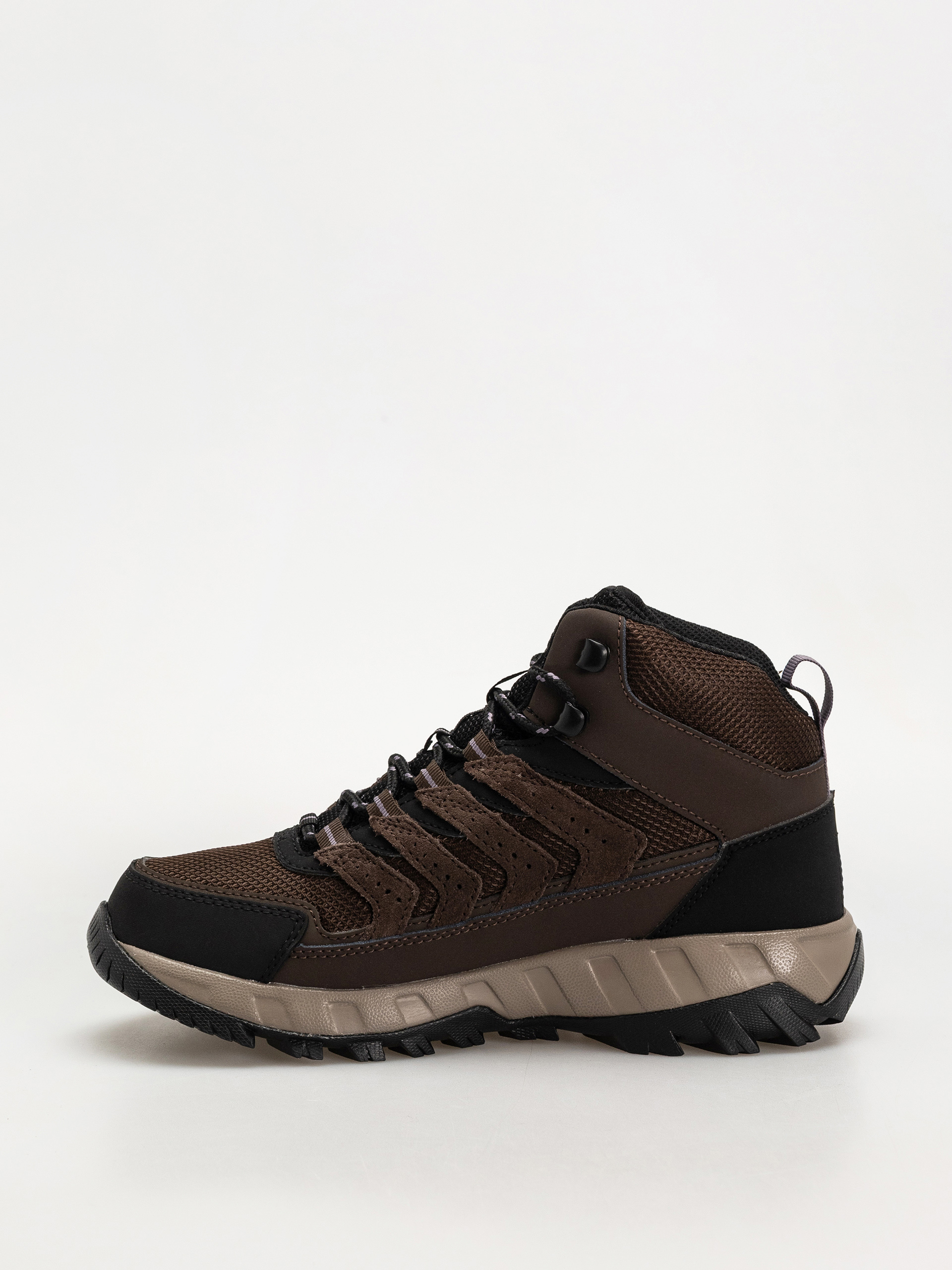 Topánky Columbia Strata Trail Mid WP Wmn (cordovan/granite purple)