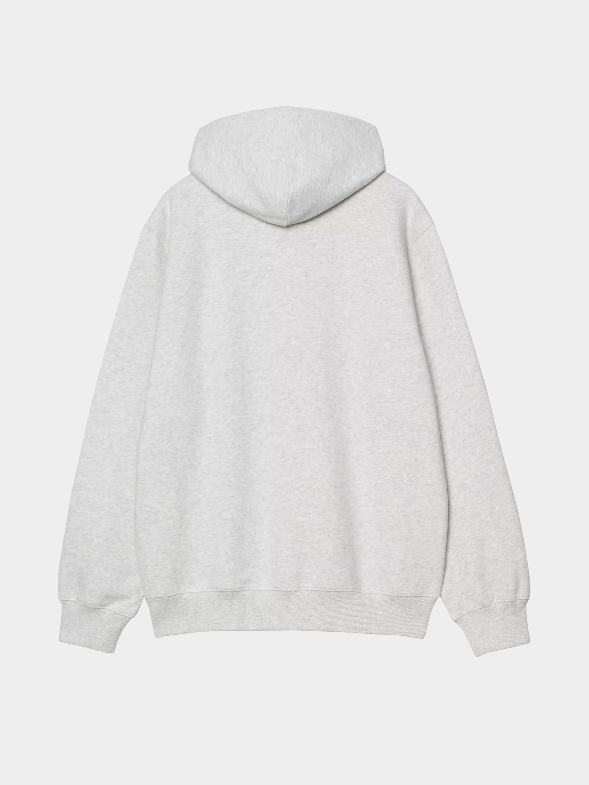 Mikina s kapucňou Carhartt WIP Wild Dog HD (ash heather)