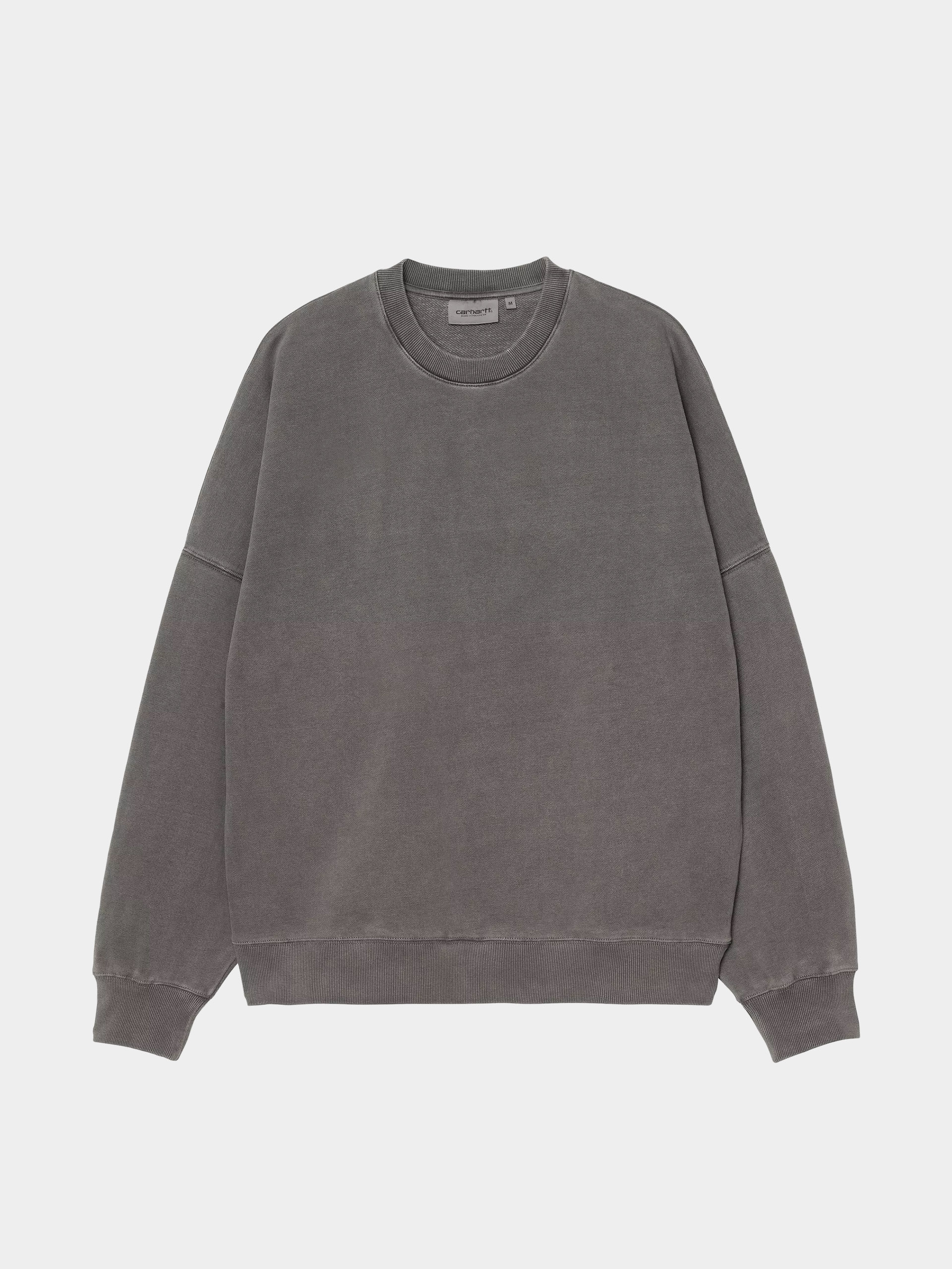 Mikina Carhartt WIP RGGD (black/garment dyed)