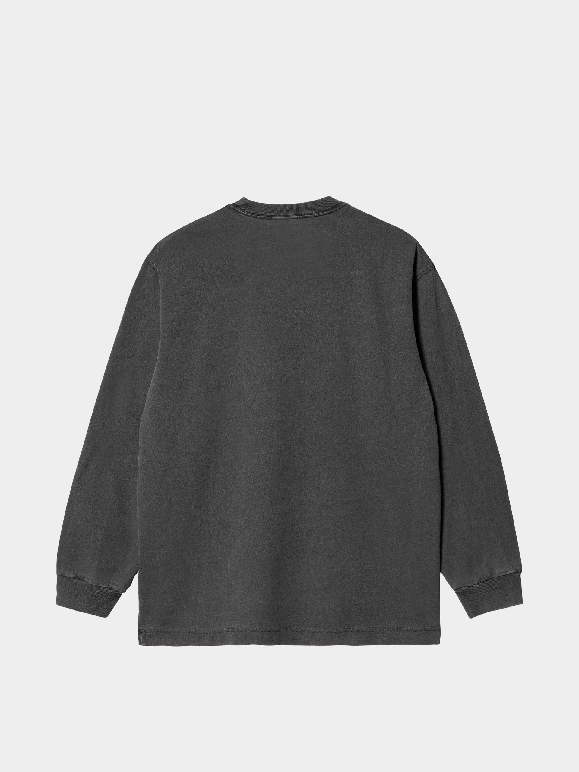 Triko Carhartt WIP Vista (black/garment dyed)