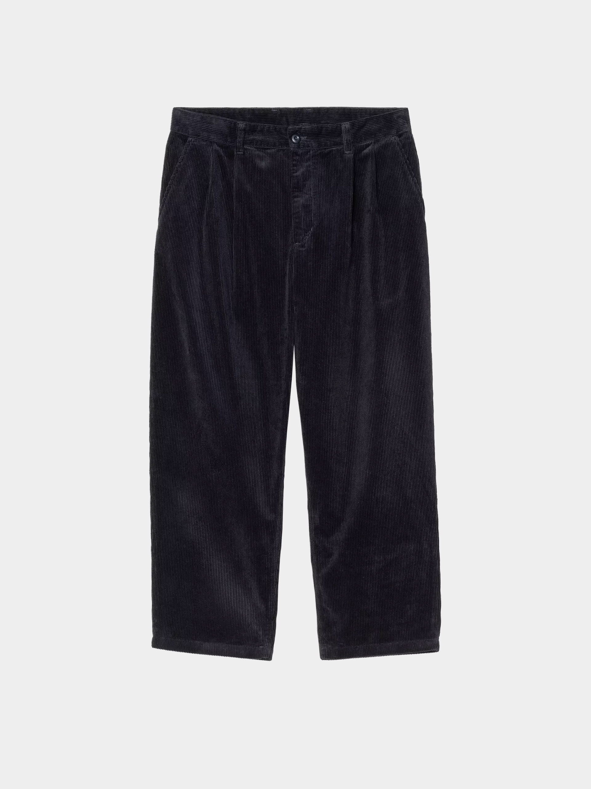 Nohavice Carhartt WIP Evan (dark navy/rinsed)