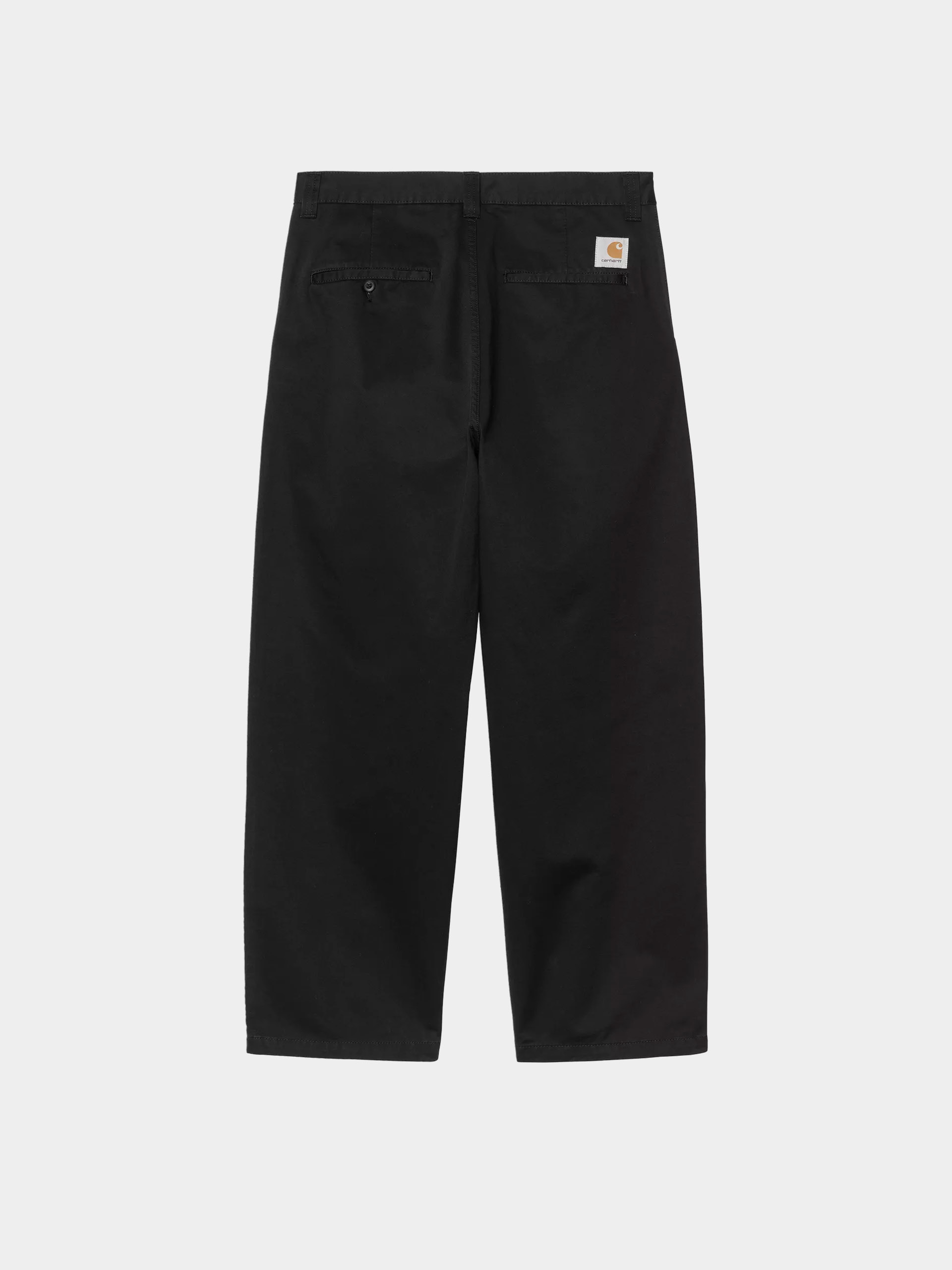 Nohavice Carhartt WIP Brady (black/stone washed)