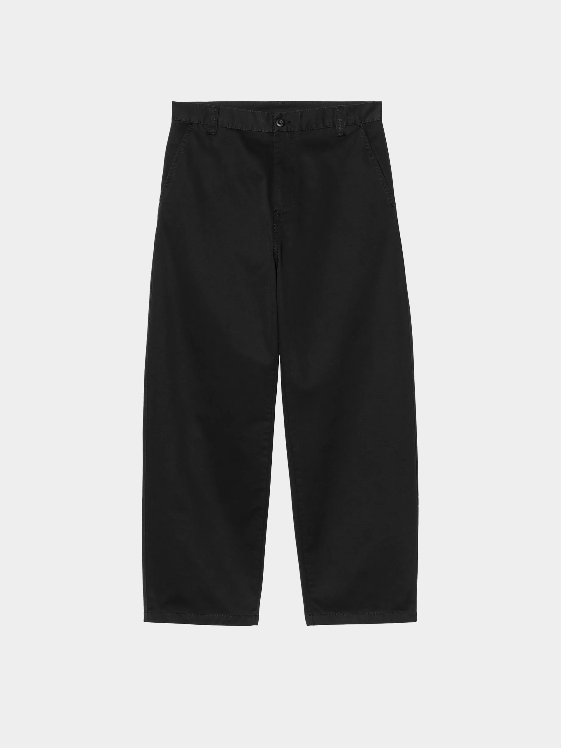 Nohavice Carhartt WIP Brady (black/stone washed)