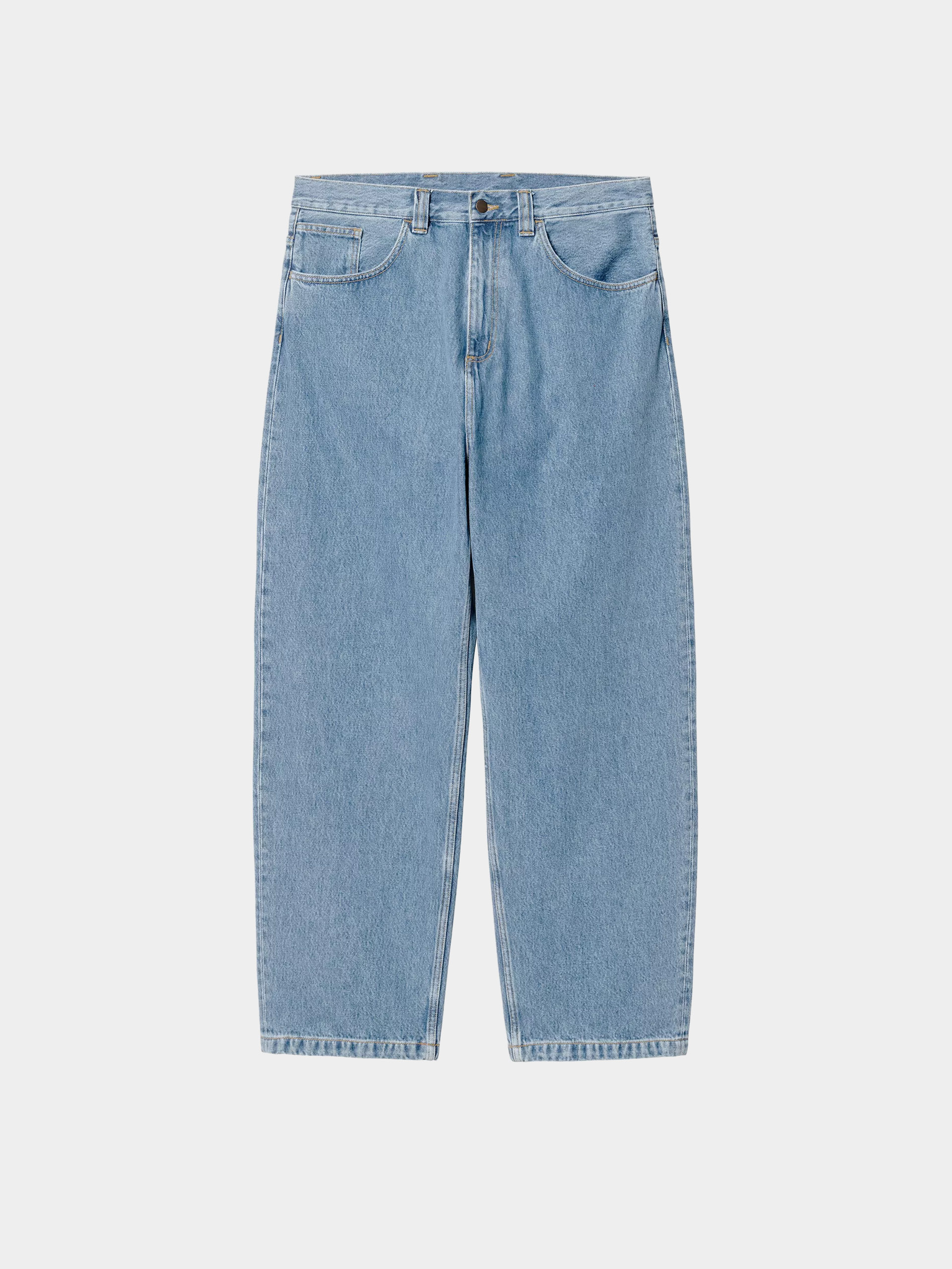 Nohavice Carhartt WIP Brandon (blue/stone bleached)