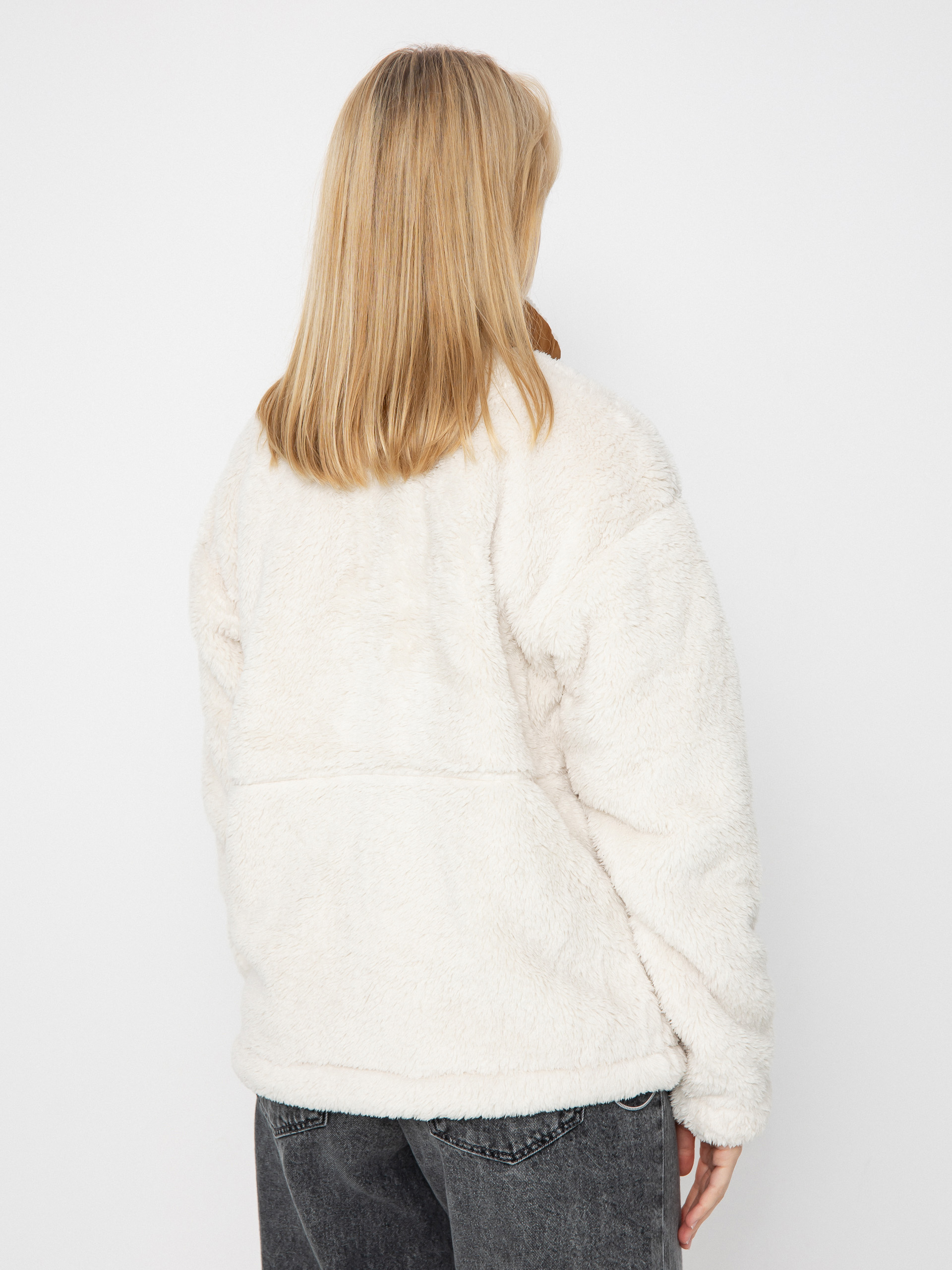 Dámsky Flísová mikina Columbia Boundless Discovery Sherpa Full Zip II (chalk/camel brown)