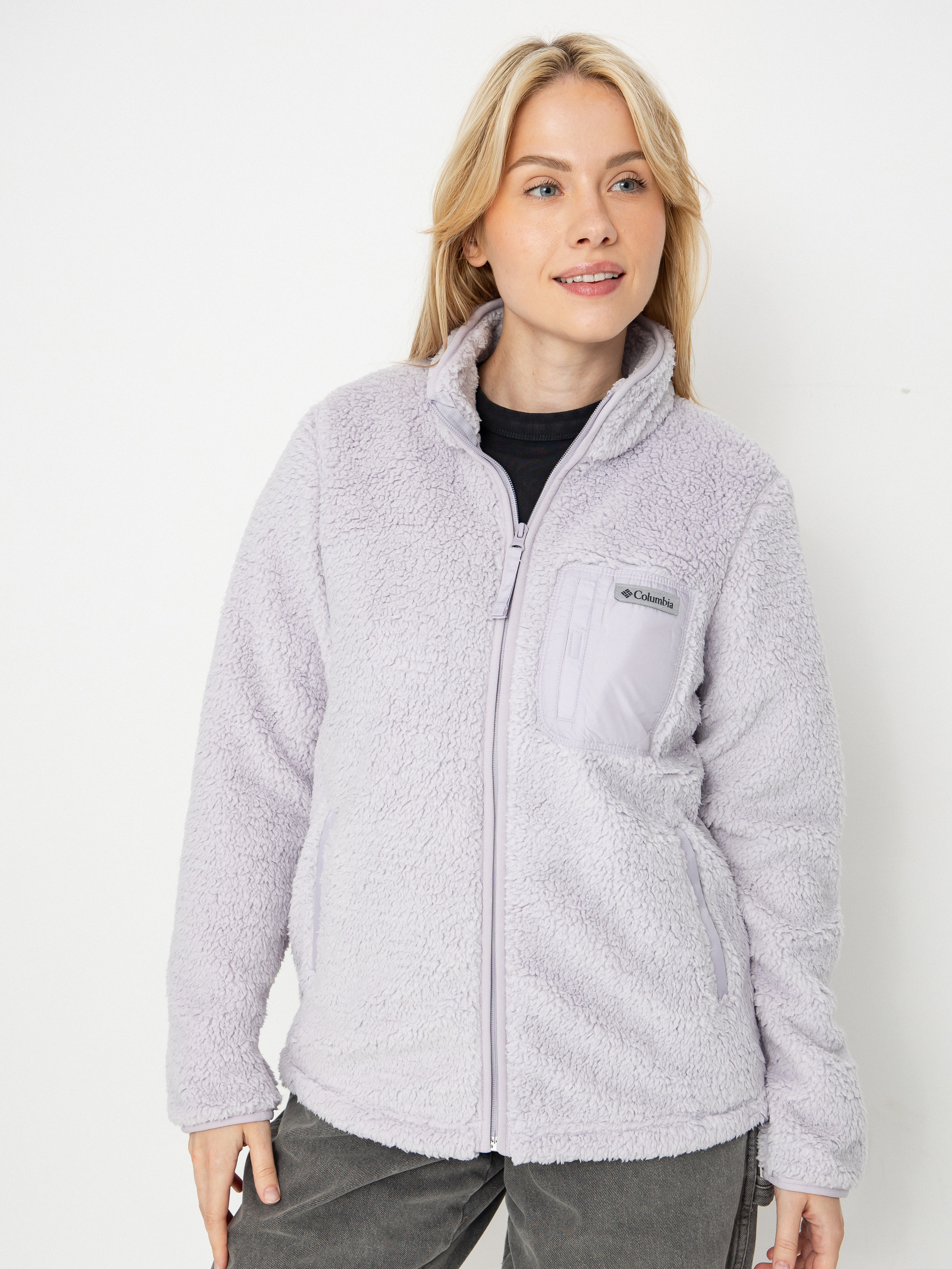 Flísová mikina Columbia West Bend Full Zip II Wmn (lavender pearl)