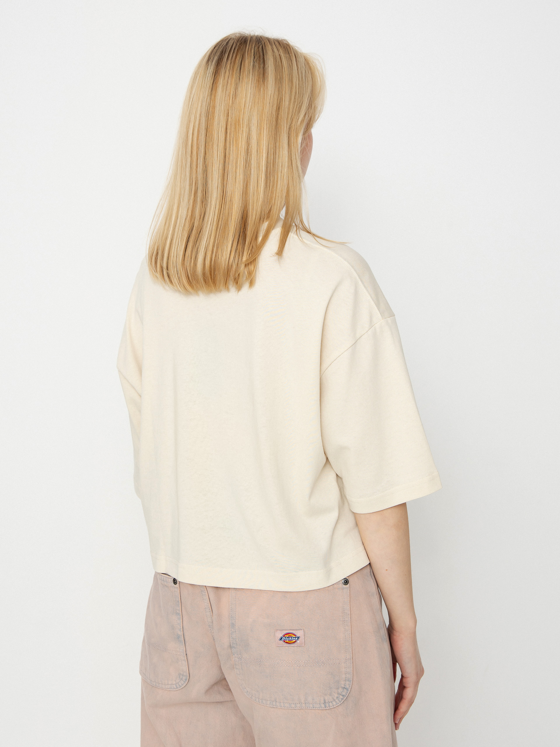 Tričko New Balance Athletics Gradient Shoes Wmn (beige)