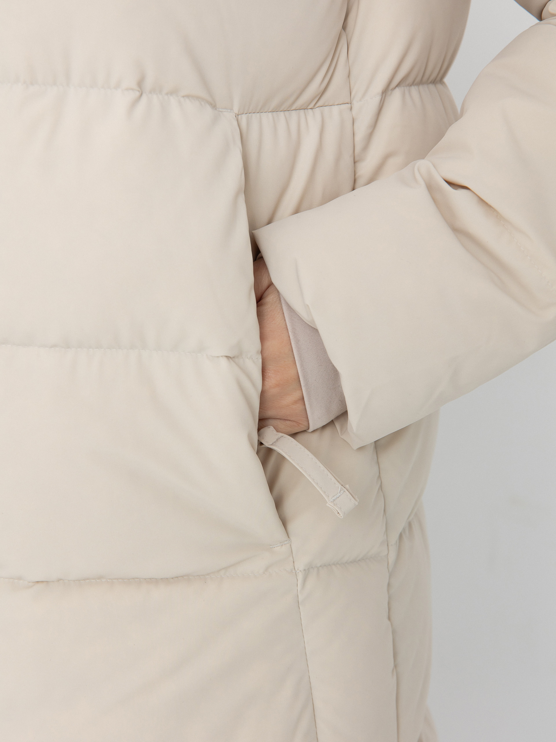 Bunda Columbia Amaze Puff Mid Hooded Wmn (dark stone)