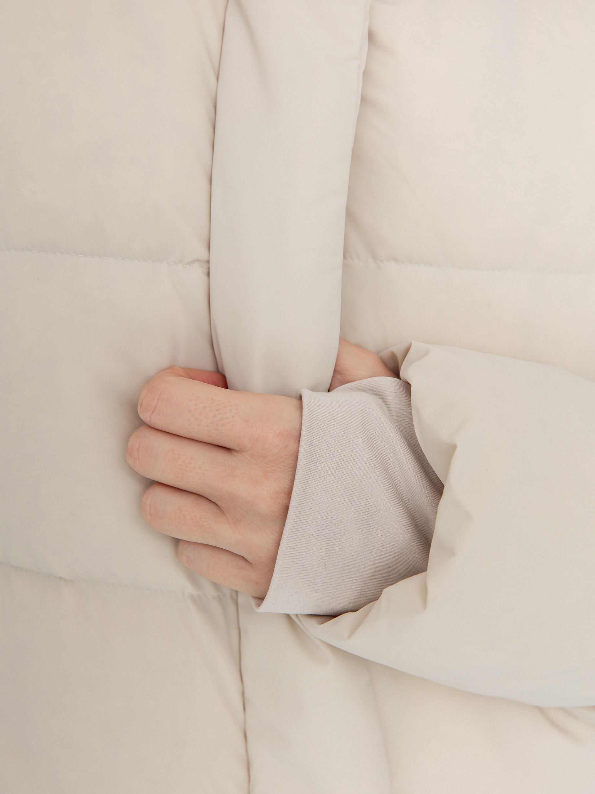 Bunda Columbia Amaze Puff Mid Hooded Wmn (dark stone)