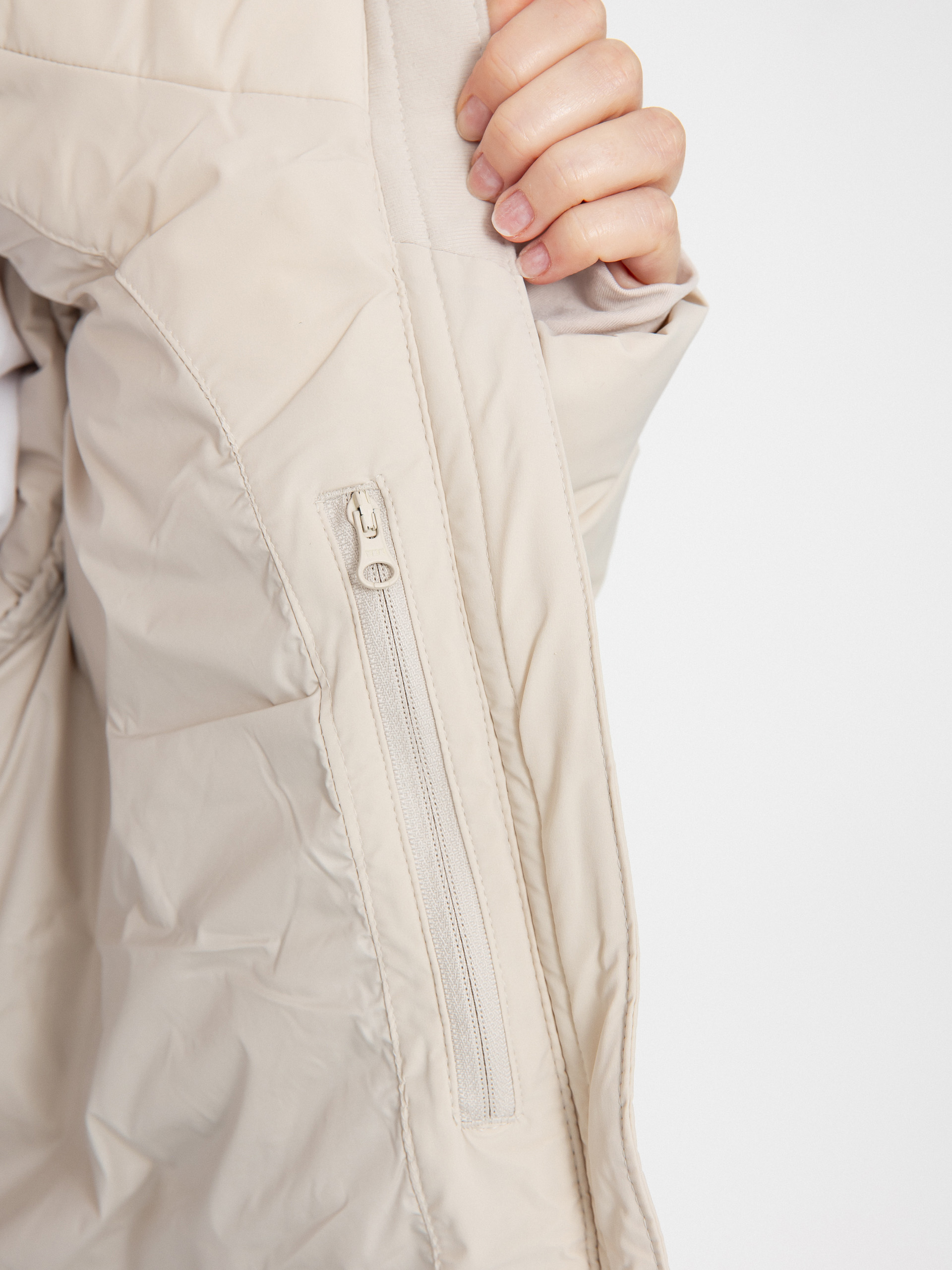 Bunda Columbia Amaze Puff Mid Hooded Wmn (dark stone)