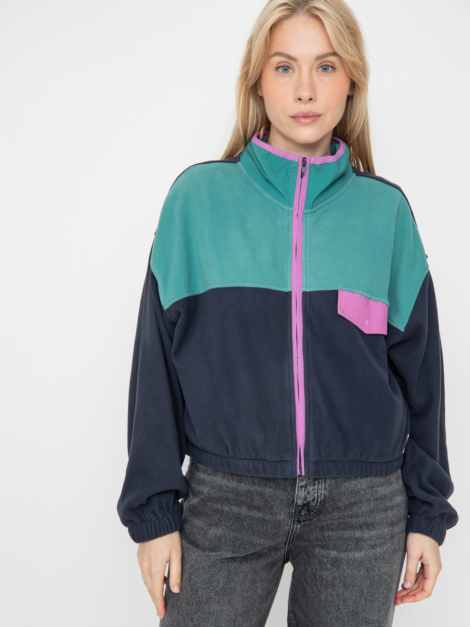 Flísová mikina Quiksilver Kedai FZ Wmn