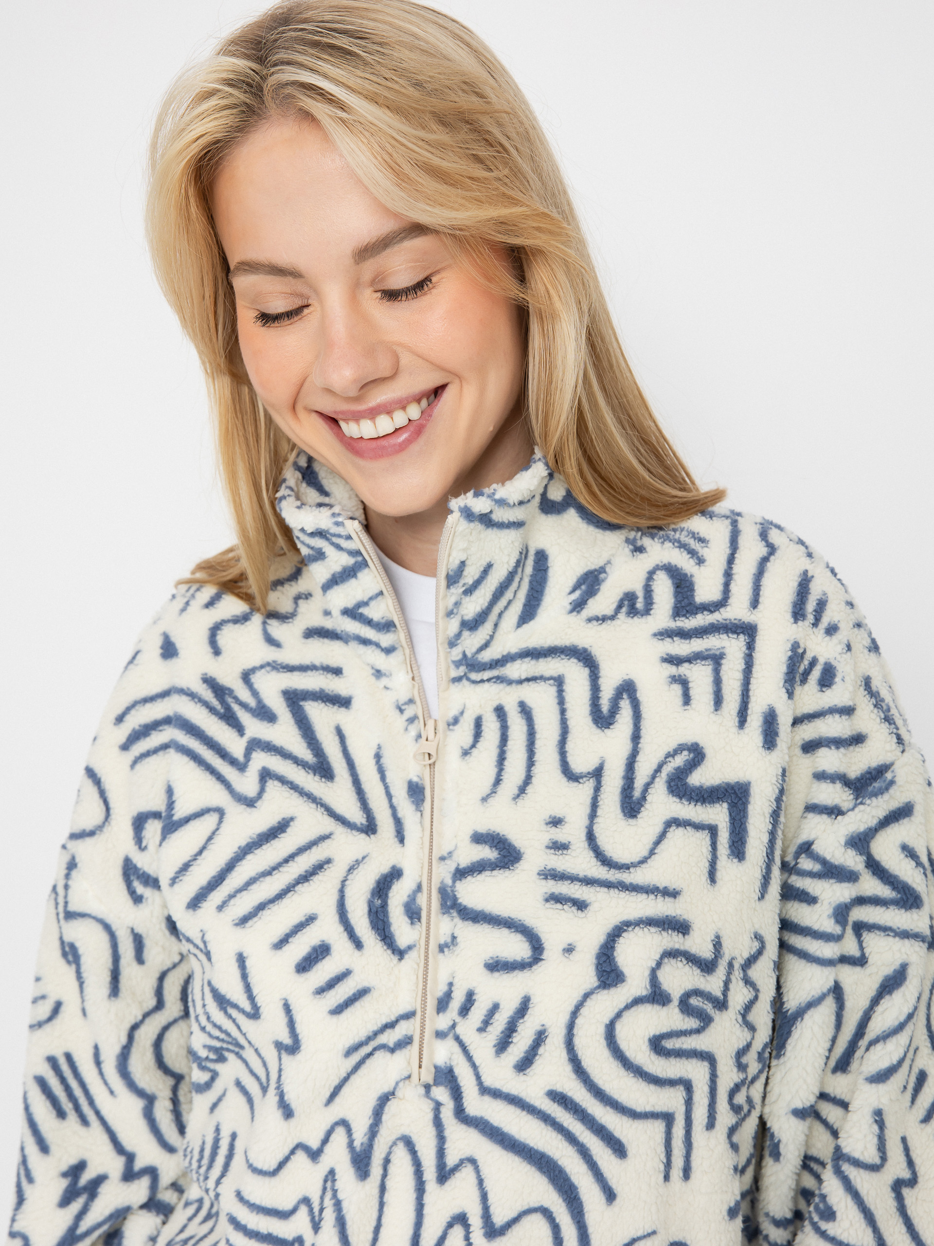 Bunda Iriedaily Arkta Teddy Troyer Wmn (ecru)