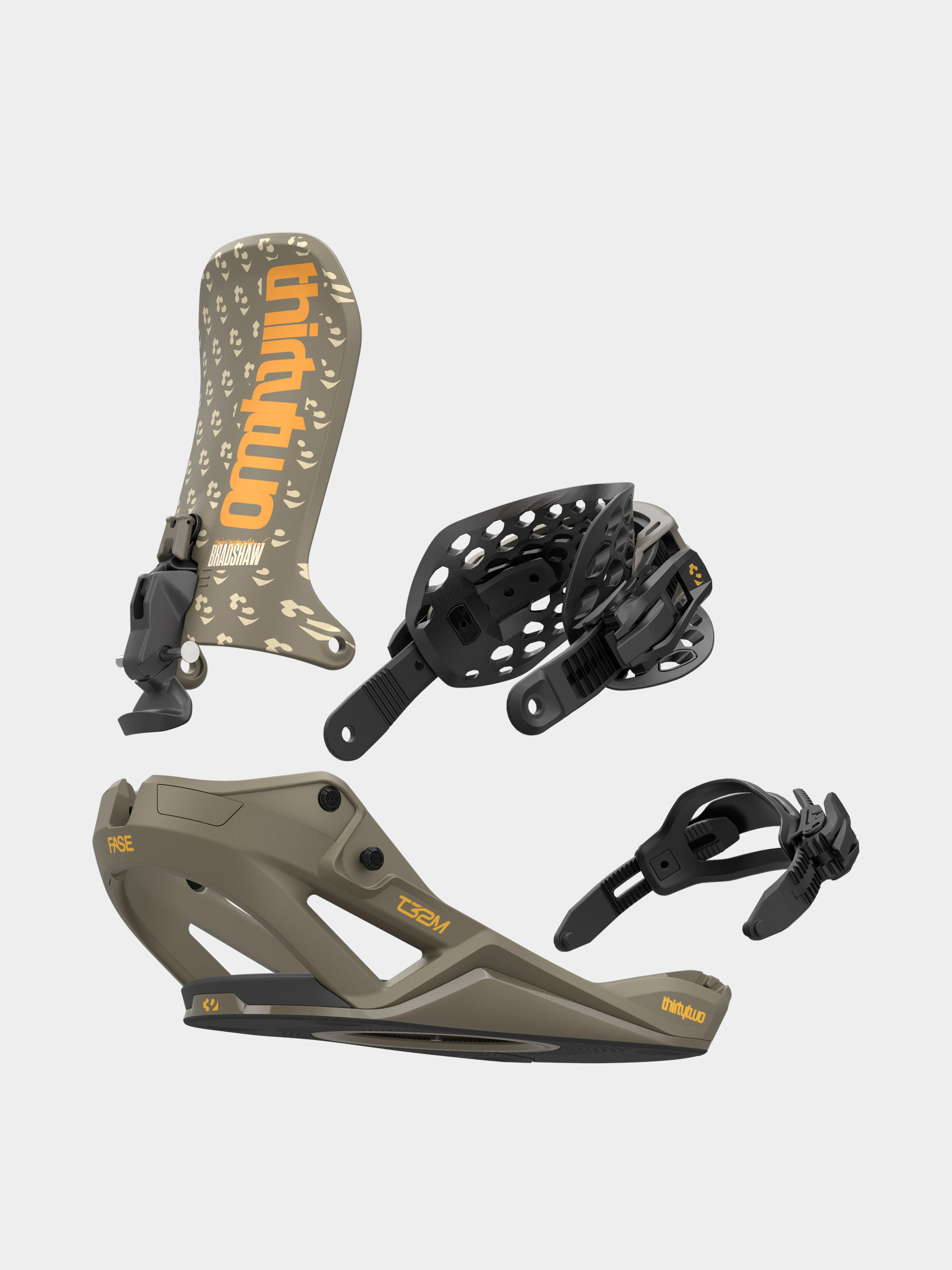 Snowboardové viazanie ThirtyTwo T32M Fase (green)