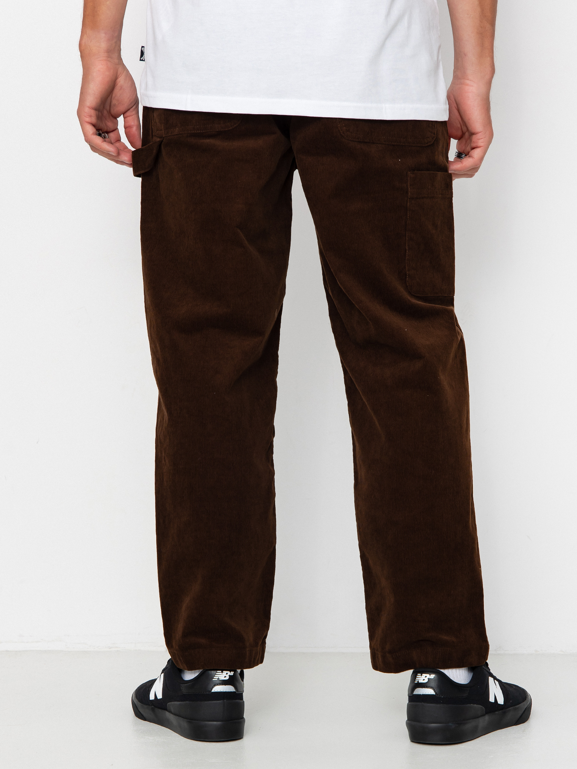 Nohavice Volcom Kraftsman Cord (brown stone)