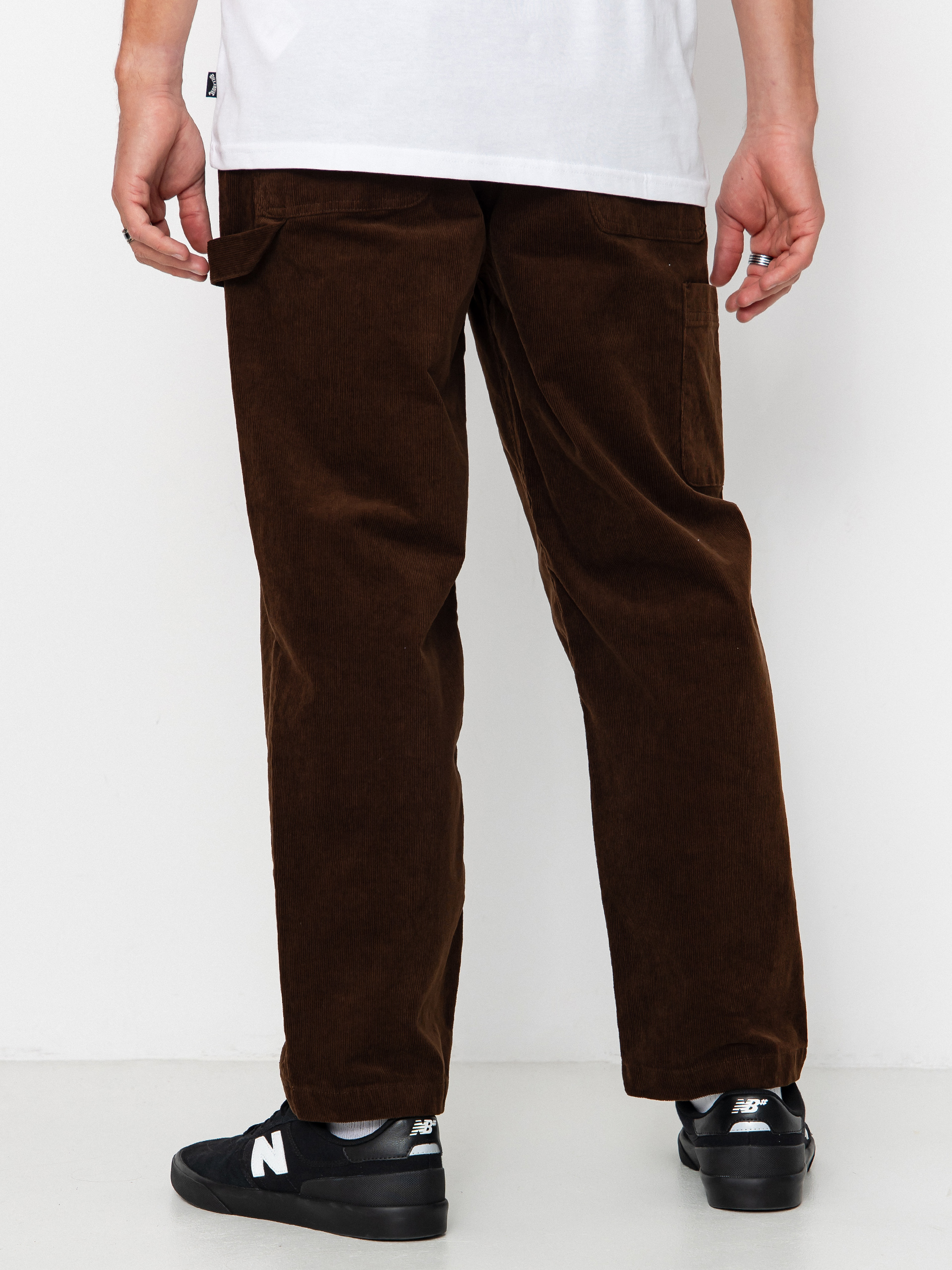 Nohavice Volcom Kraftsman Cord (brown stone)