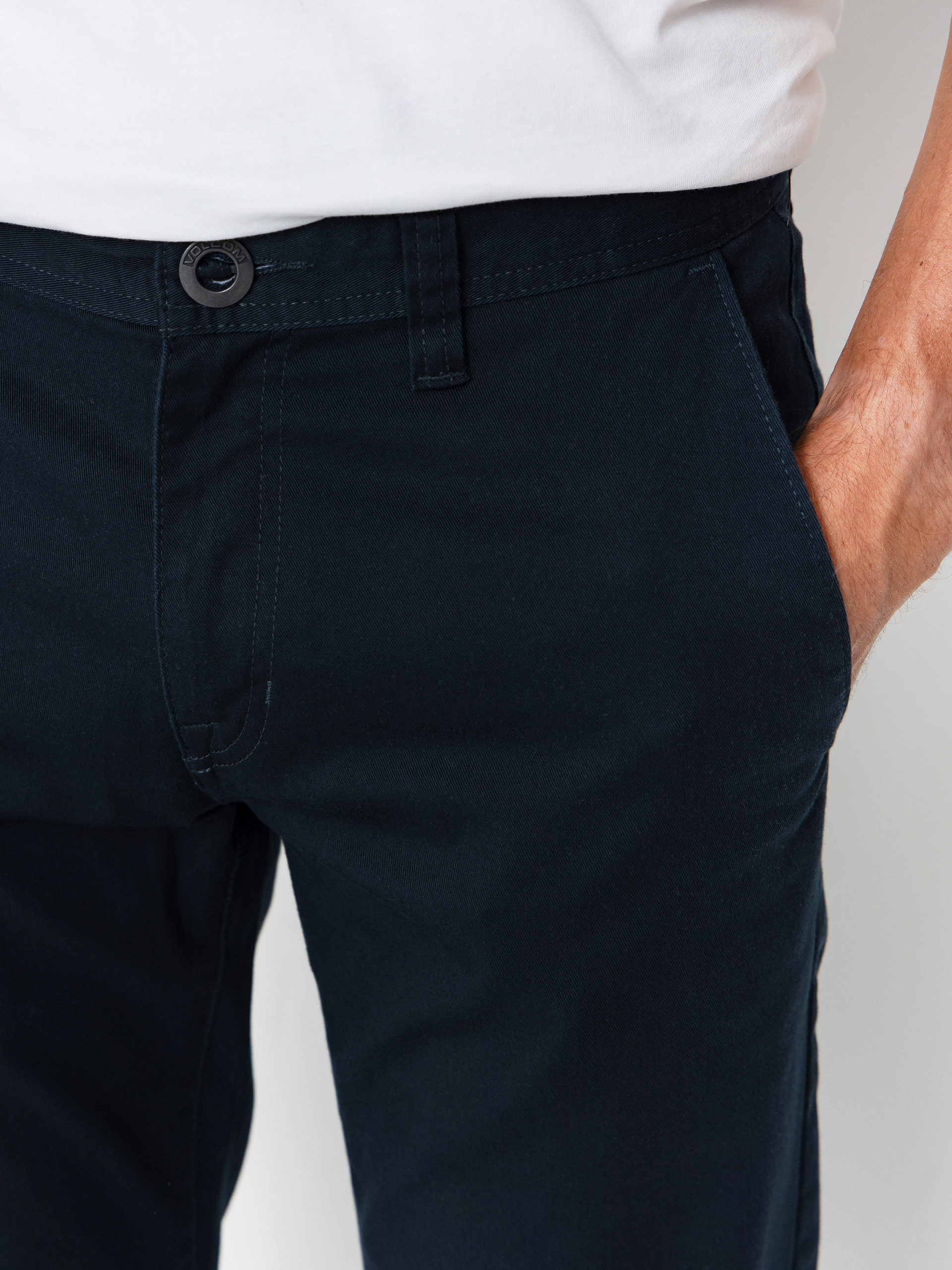 Nohavice Volcom Frickin Modern Stret (dark navy)