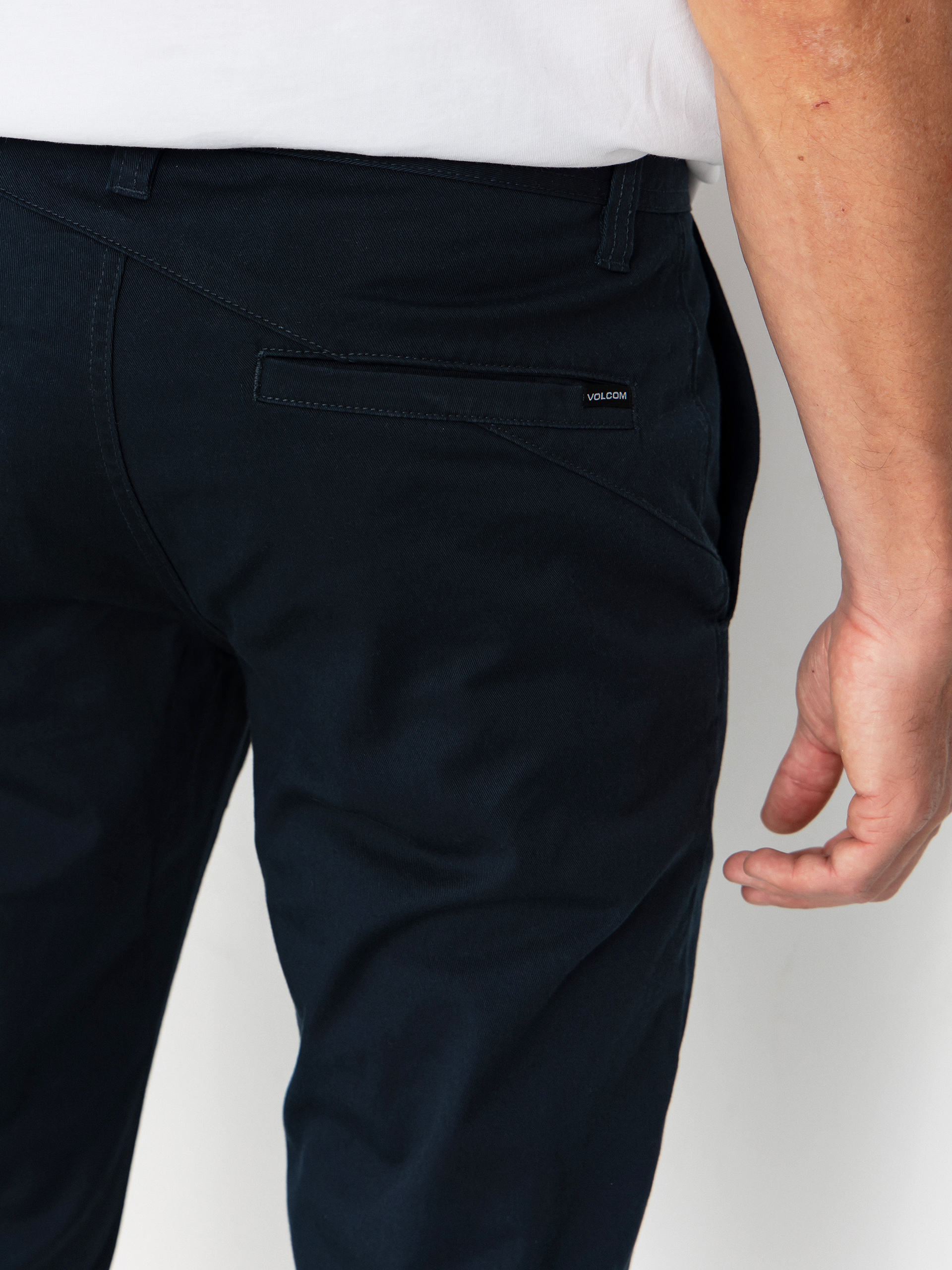 Nohavice Volcom Frickin Modern Stret (dark navy)