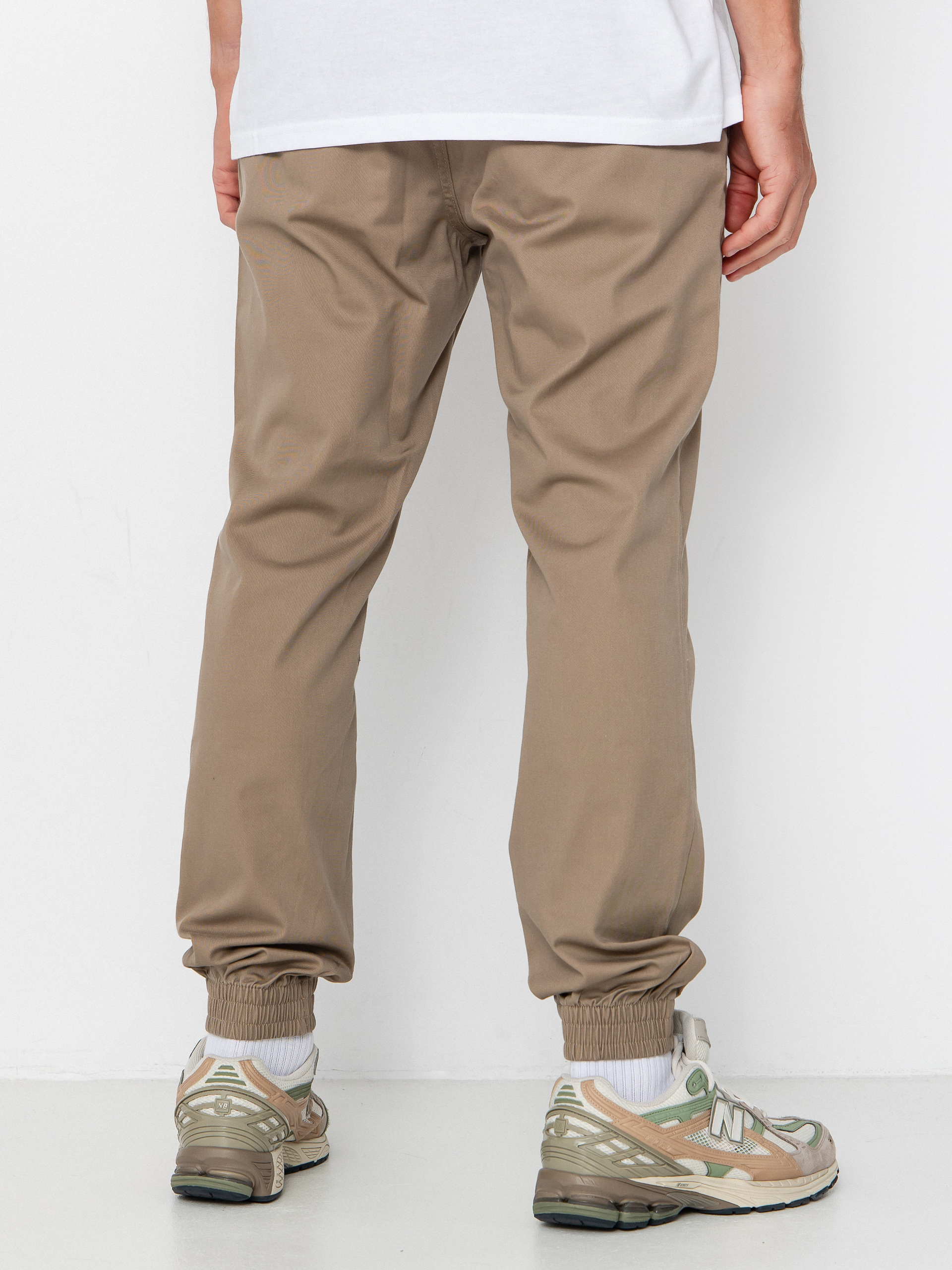 Nohavice Volcom Frickin Slim Jogger (khaki)