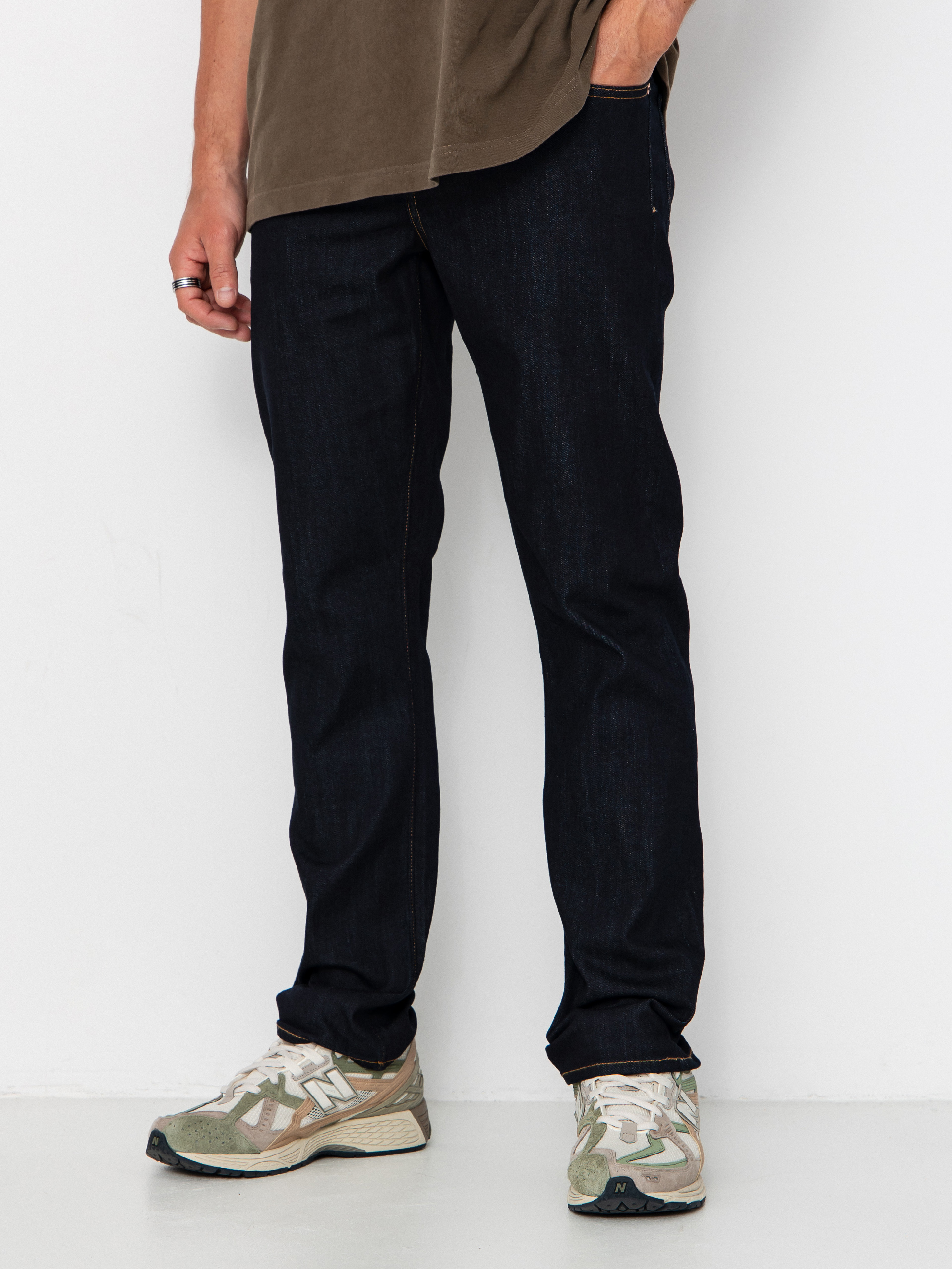 Nohavice Volcom Solver Denim (rinse)