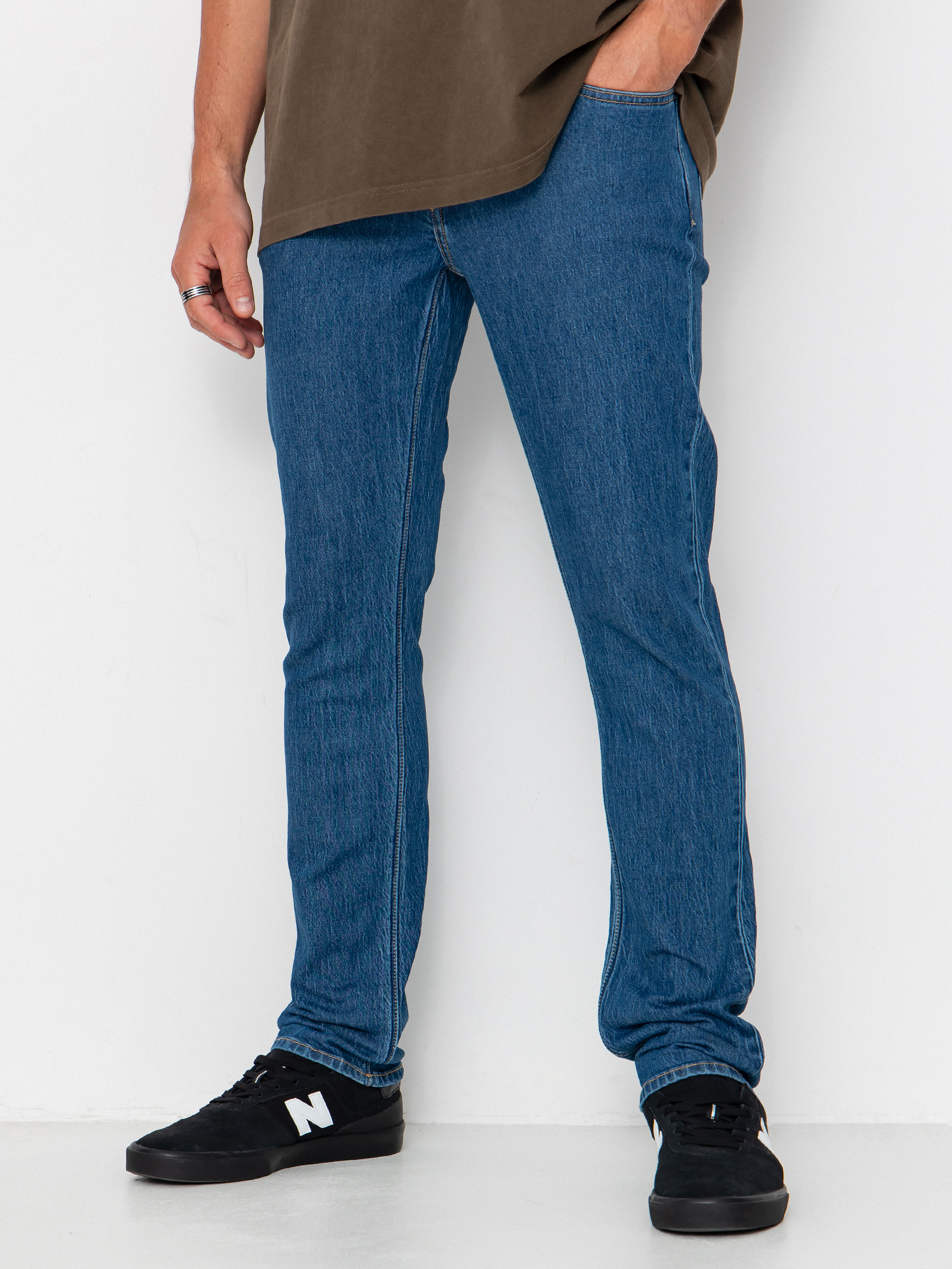 Nohavice Volcom Vorta Denim (bold blue)