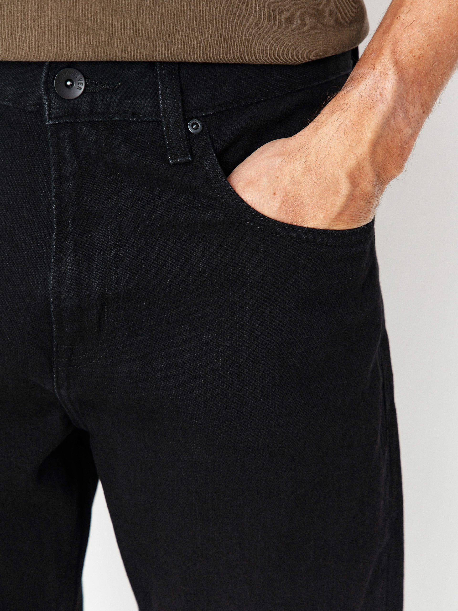 Nohavice Quiksilver Aqua Cult Denim (black)