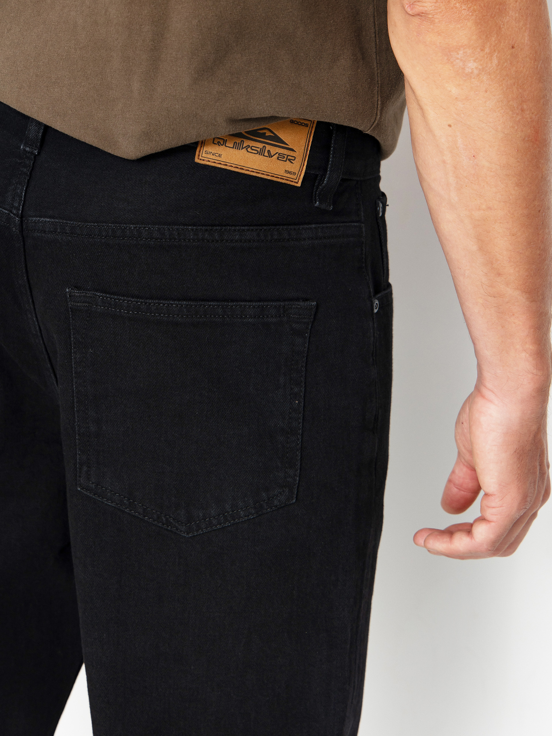 Nohavice Quiksilver Aqua Cult Denim (black)