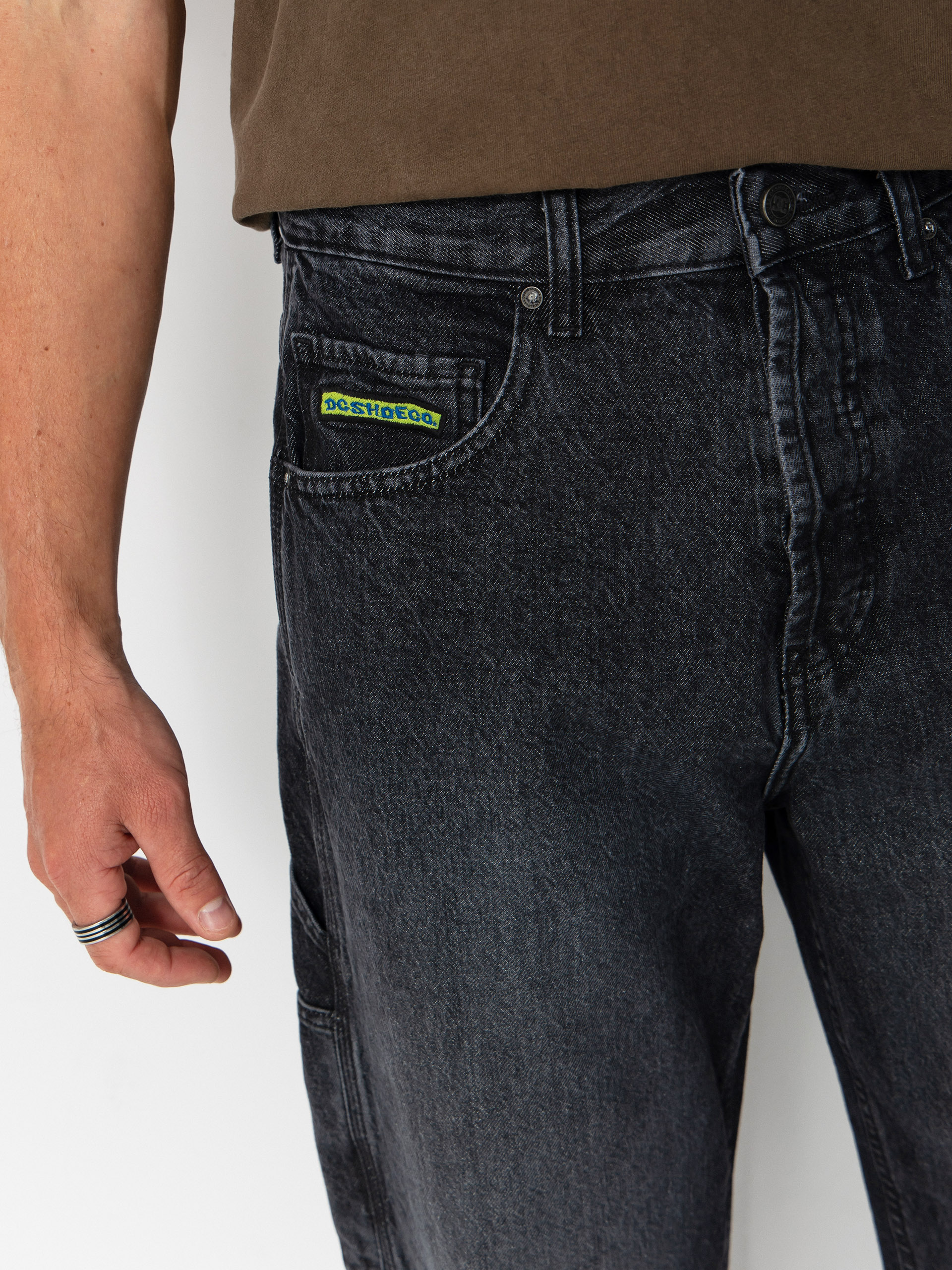 Nohavice DC Worker Baggy Carpenter (black)